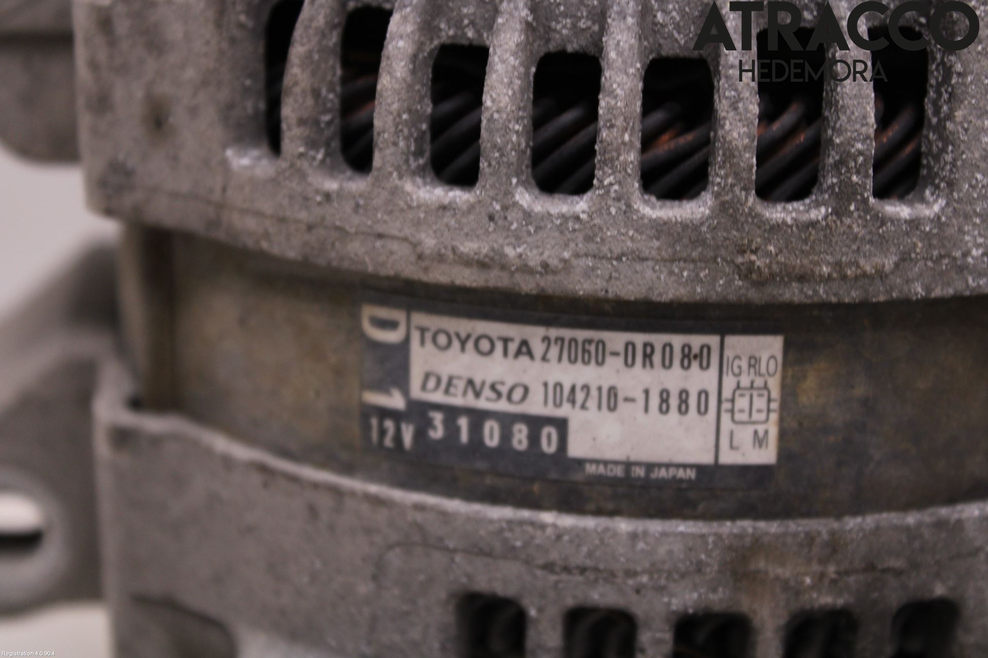 Toyota AVENSIS 09-15 Dynamo