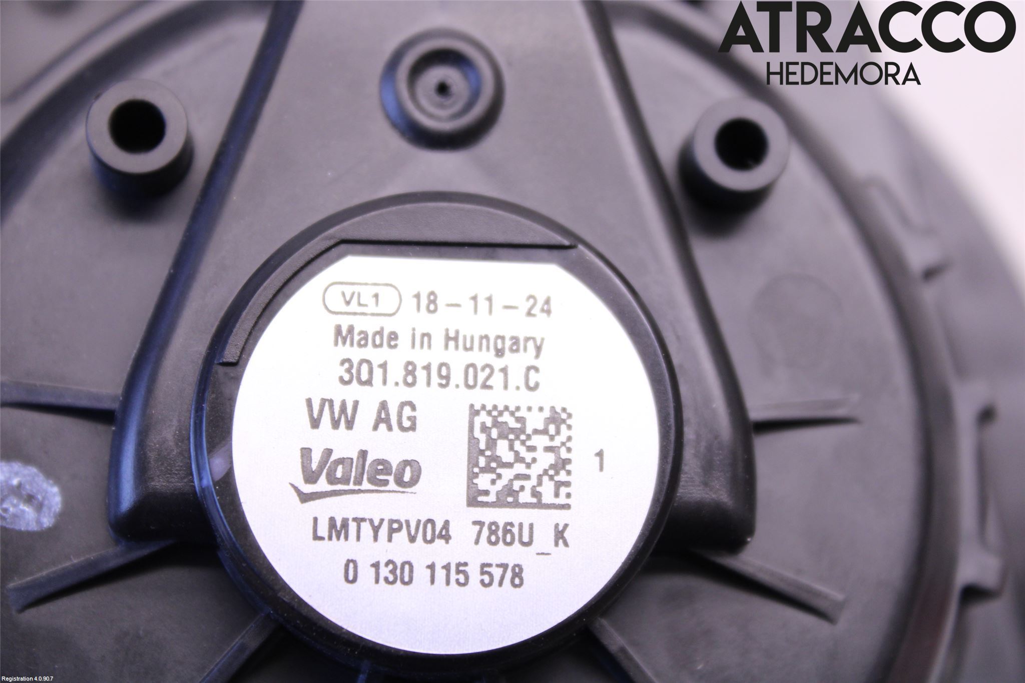 Volkswagen VW TIGUAN 16-24 Varme Ac Varmeapparatvifte