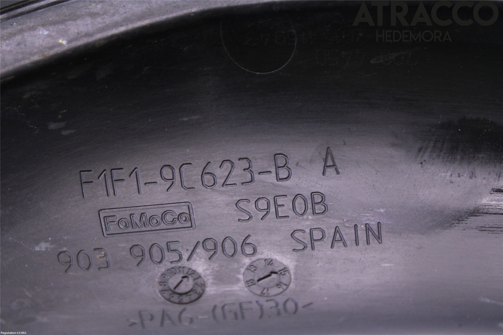 Ford FOCUS 15-18 Inns Gummibelg - Slange