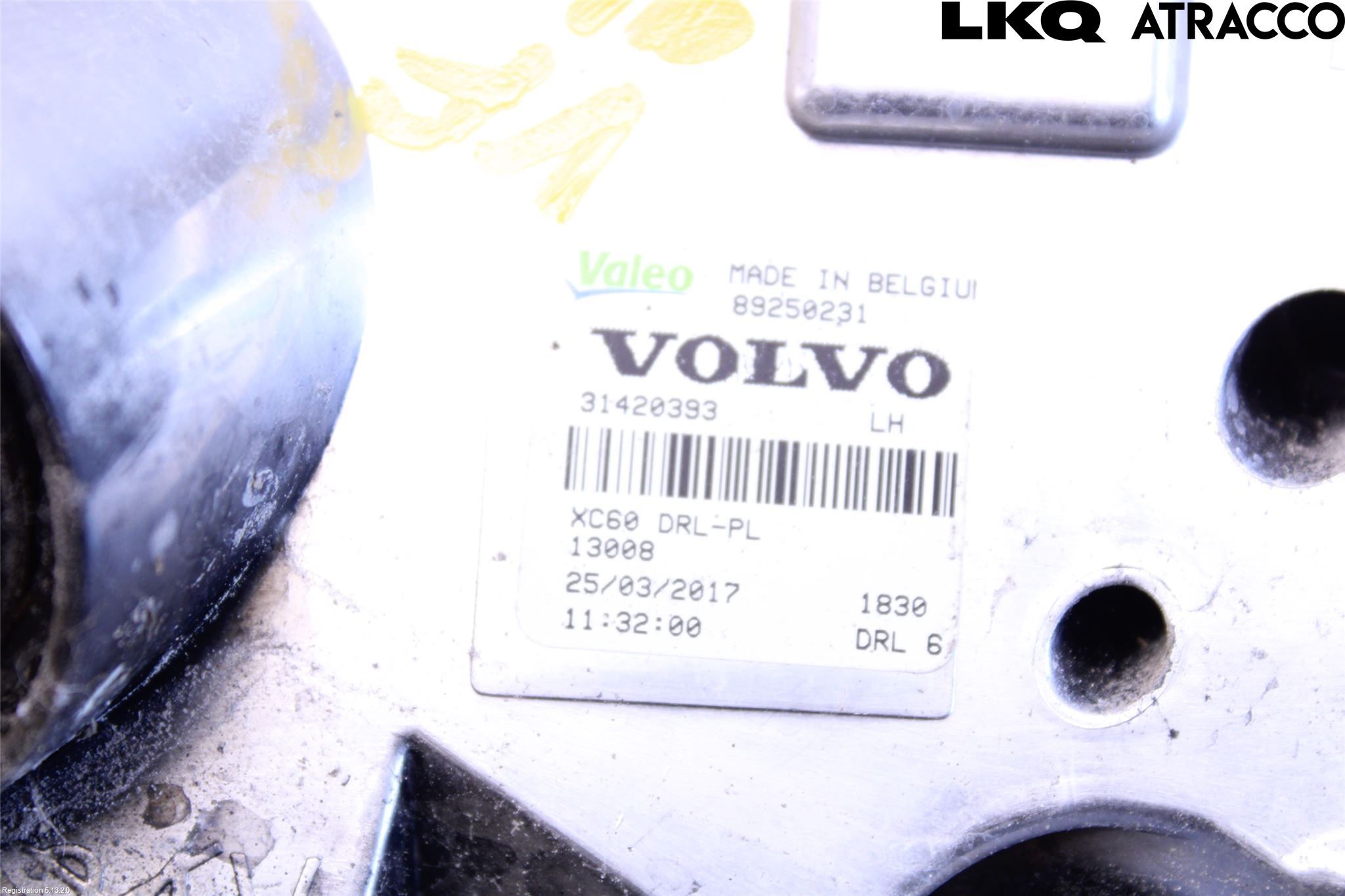 Volvo XC60 14-17 Parklykt Foran Venstre