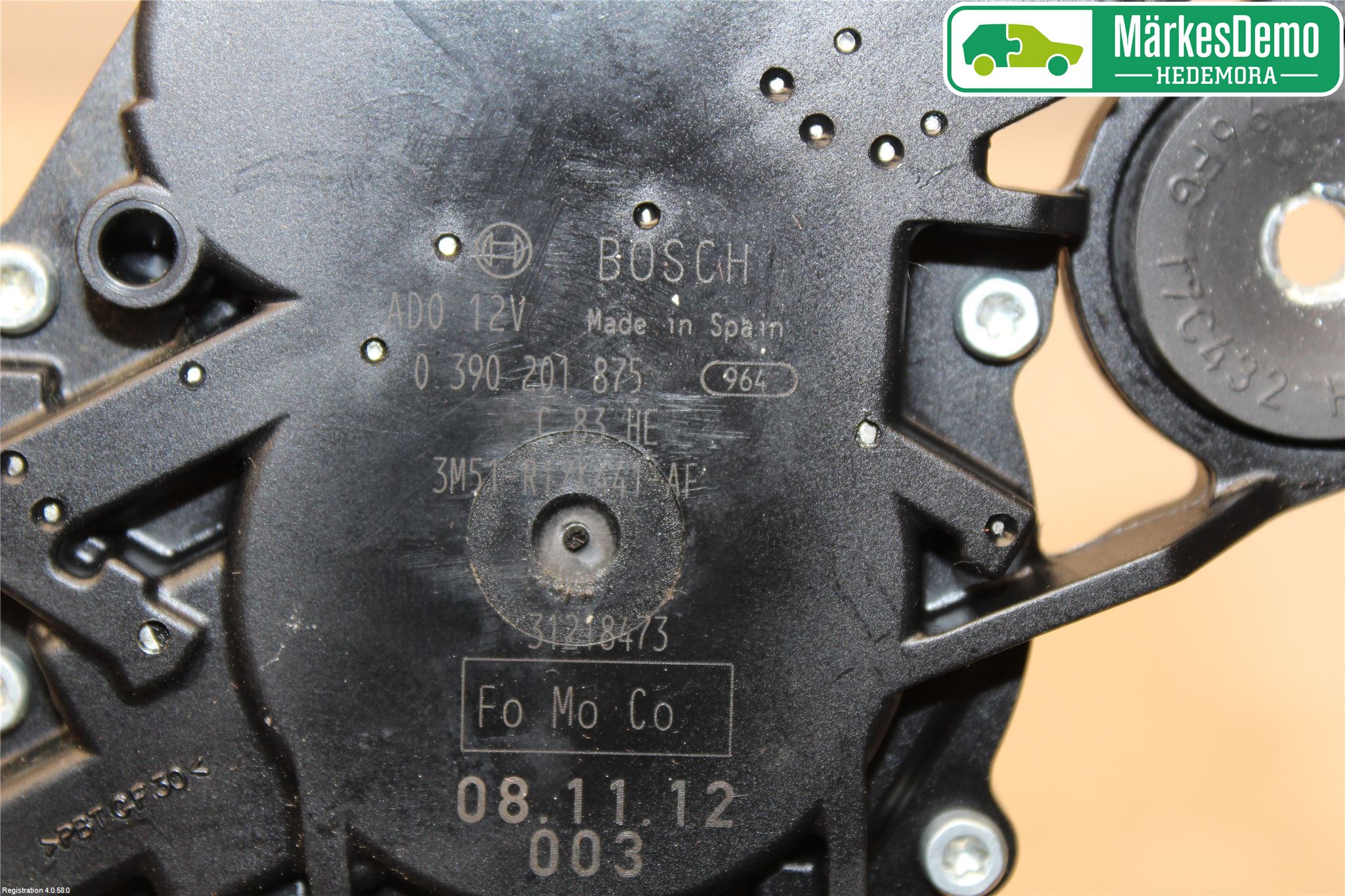 Ford FOCUS 08-11 Viskermotor Bakluke