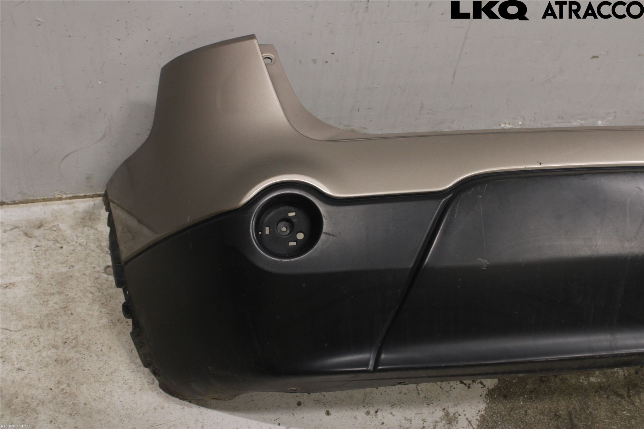 Nissan QASHQAI+2  10-14 Støtfanger Bak Overtrekk