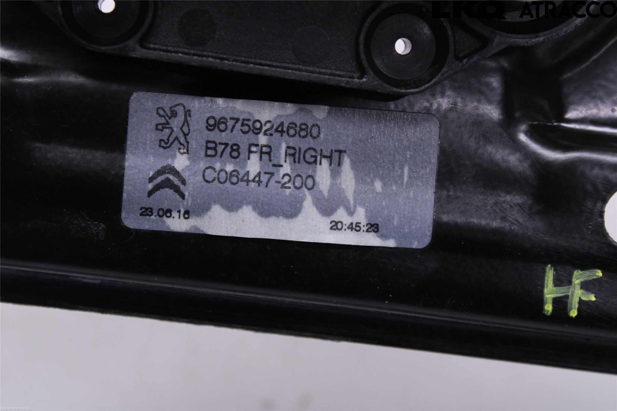 Citroen C4 PICASSO 14-18 Vindusheis El Komp