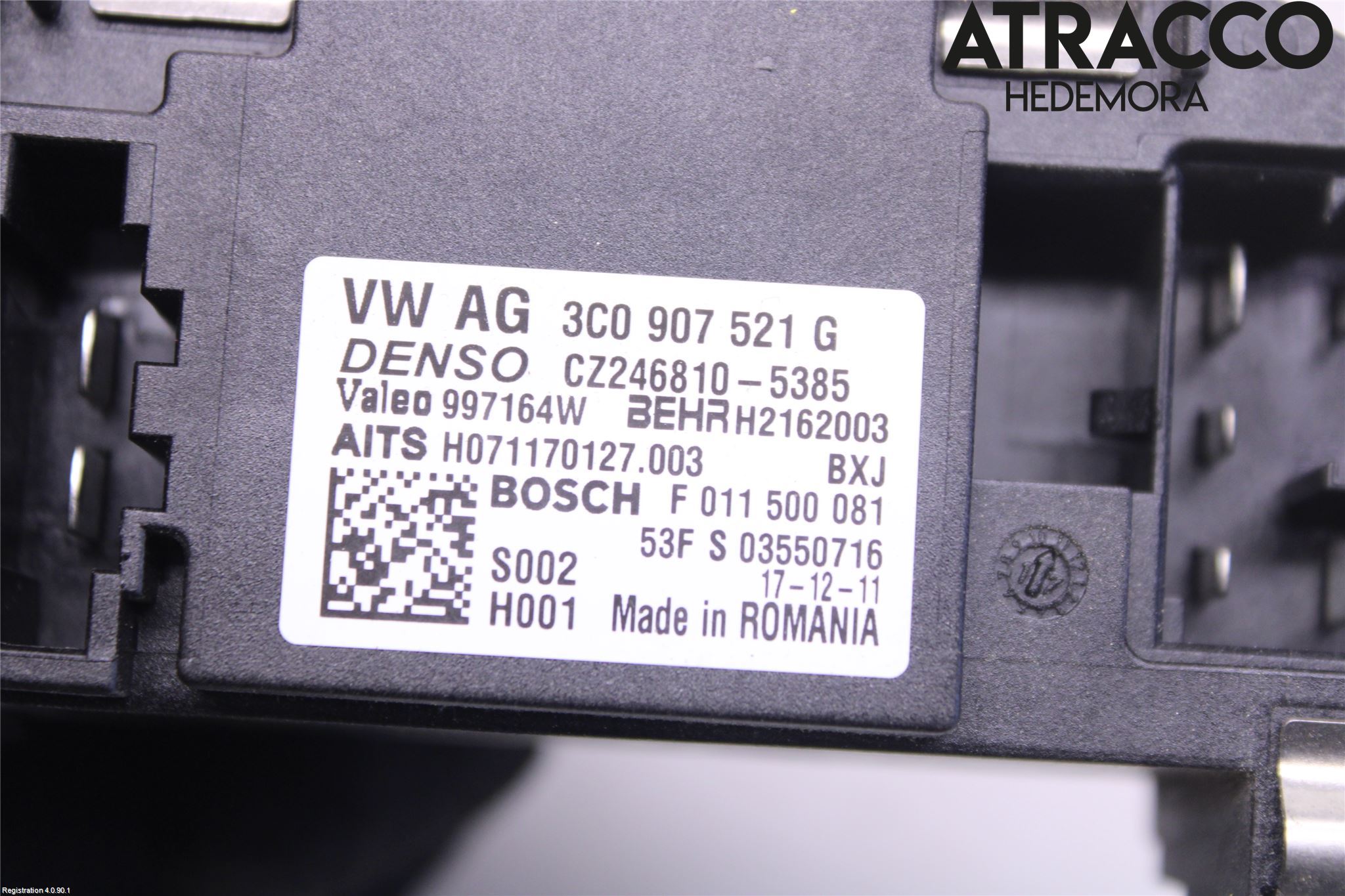 Volkswagen VW AMAROK 2H 10-22 Varmeapparat Viftemotstand
