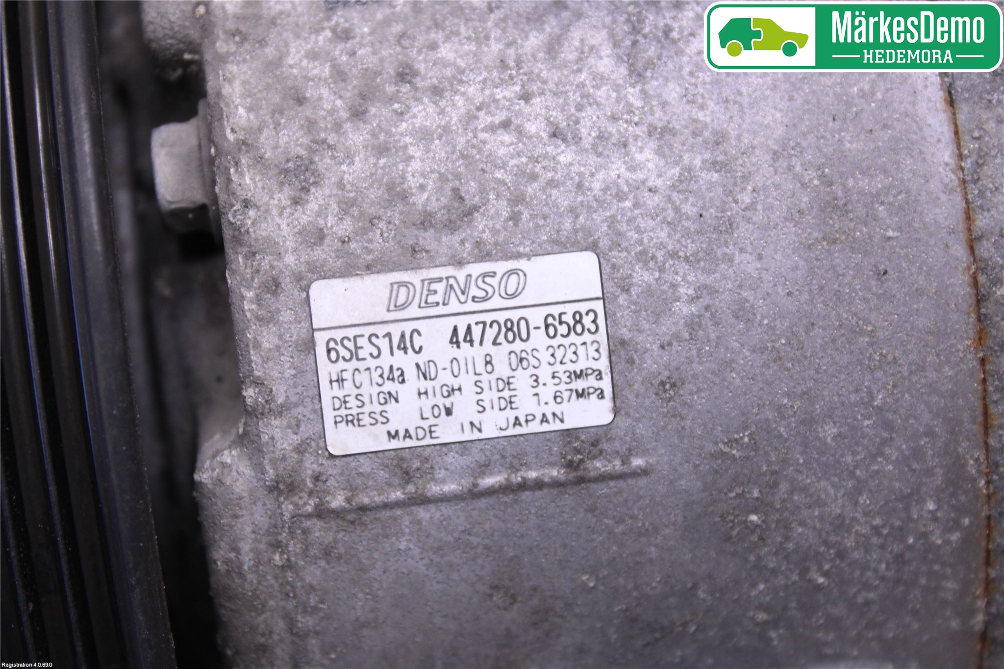Toyota AVENSIS 16-18 Varme Ac Kompressor