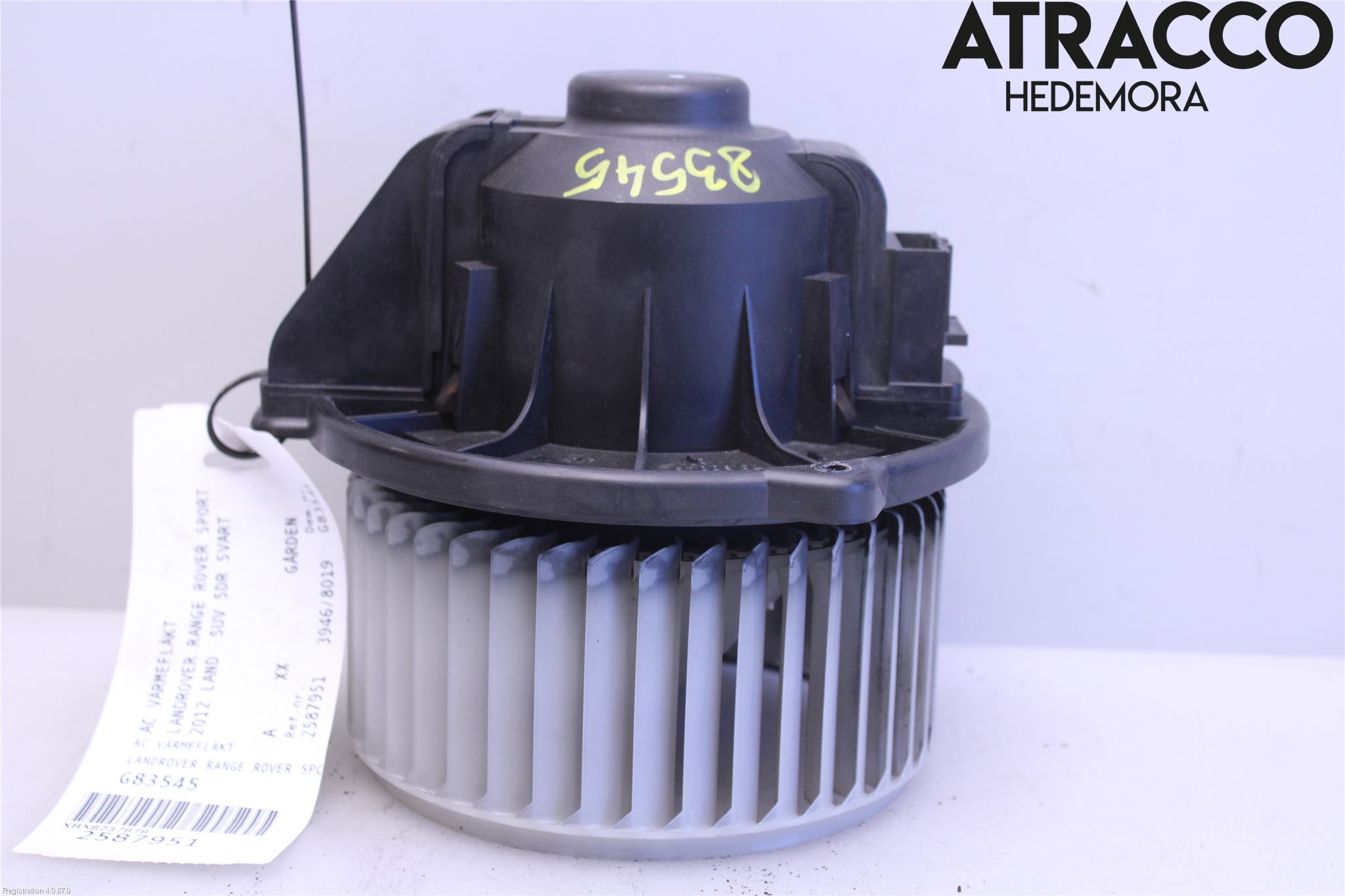 Landrover RANGE ROVER SPORT (L320) 10-13 Varme Ac Varmeapparatvifte