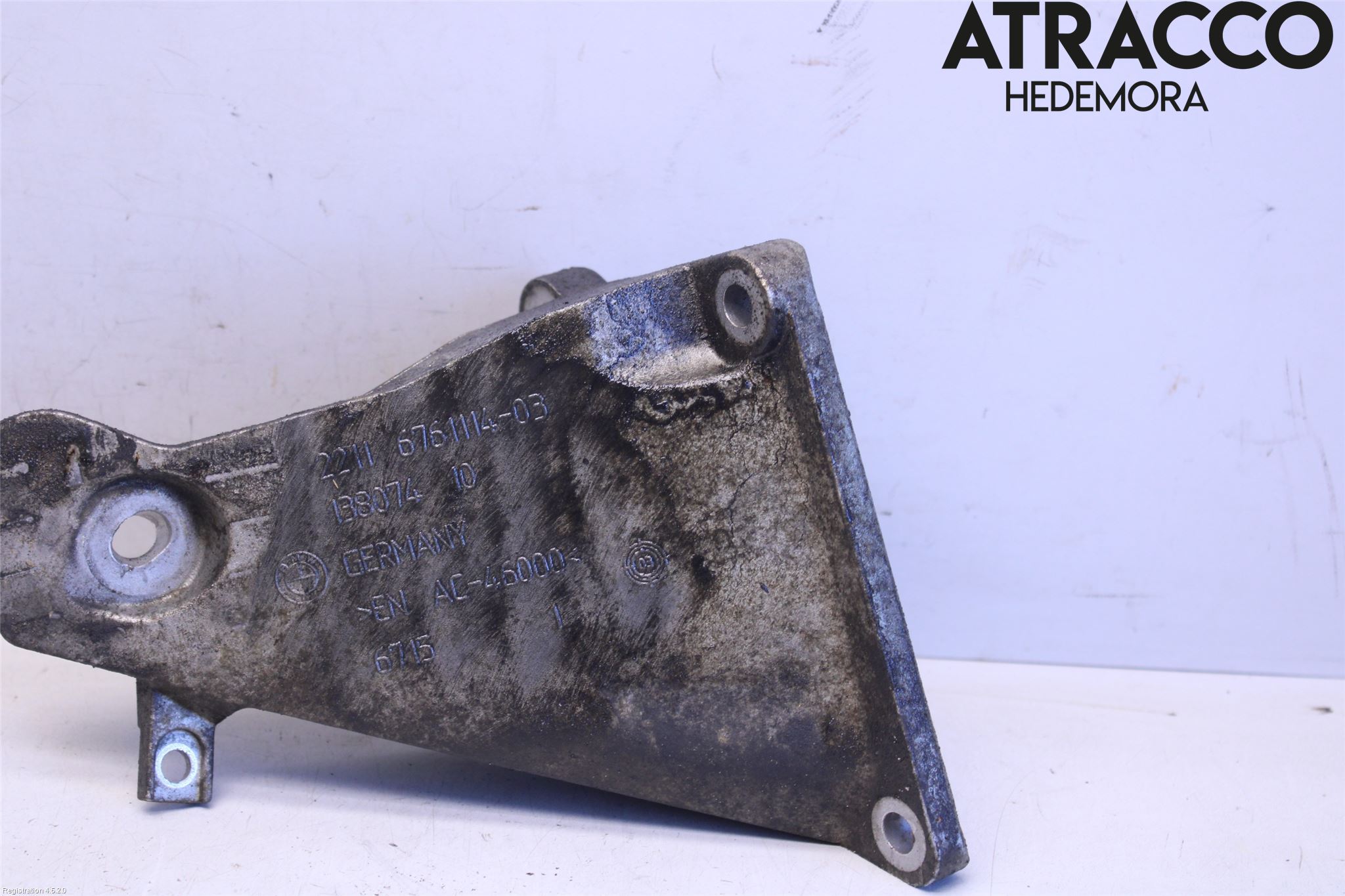 BMW 5 E60/61 Sed/Tou 02-10 Motor Feste Stål-Alu