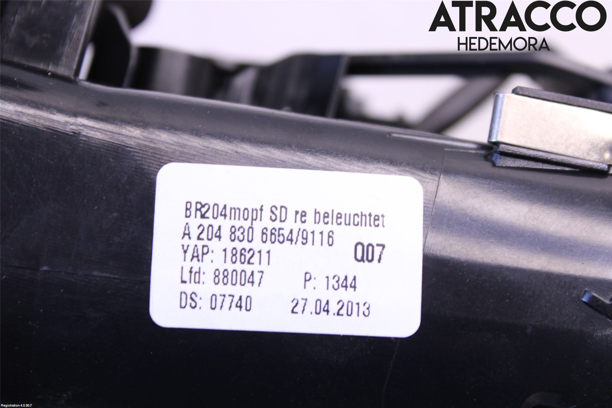 Mercedes-Benz MB C-KLASS (W204) 07-15 Dashbord Kanal - Dyse