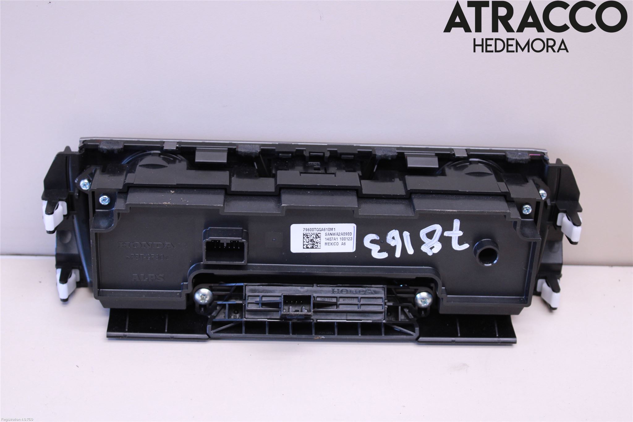 Honda CIVIC 17-22 Varme Ac Betjening-Display
