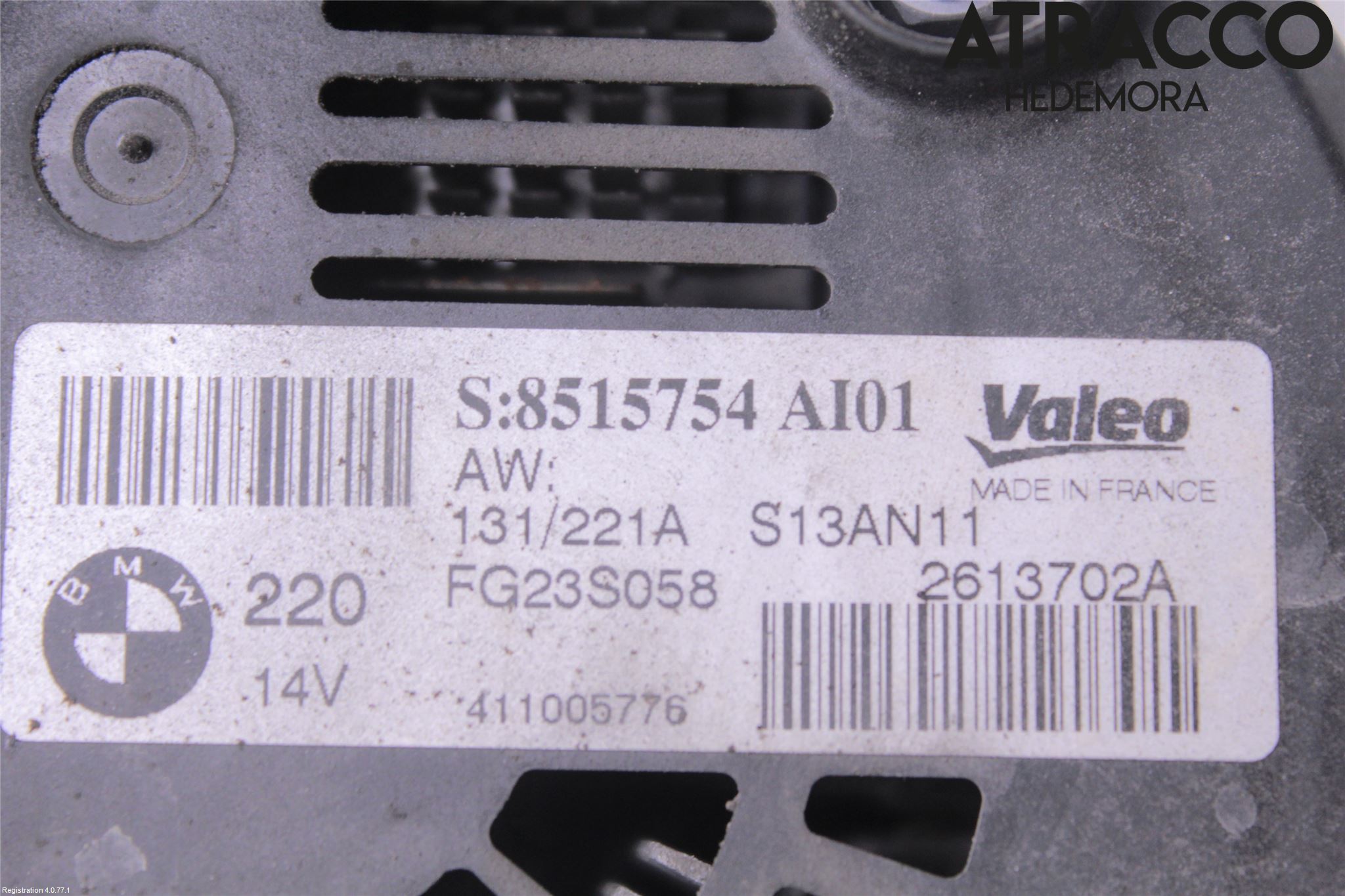 BMW 5 F10/F11/F18 09-17 Dynamo