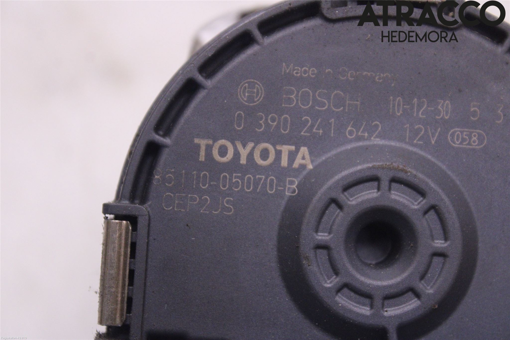 Toyota AVENSIS 09-15 Viskermotor Frontrute