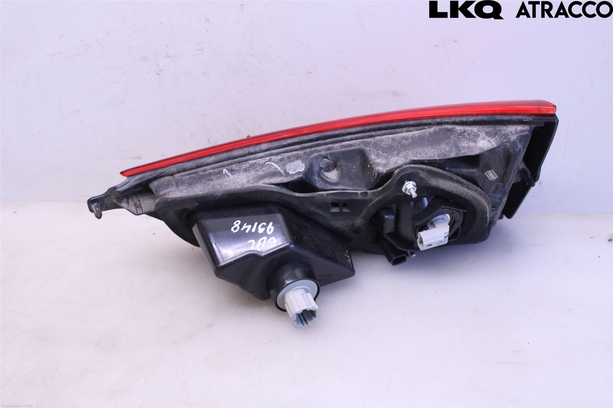 Nissan QASHQAI 14-17 Baklykt Venstre  På Luke(Indre