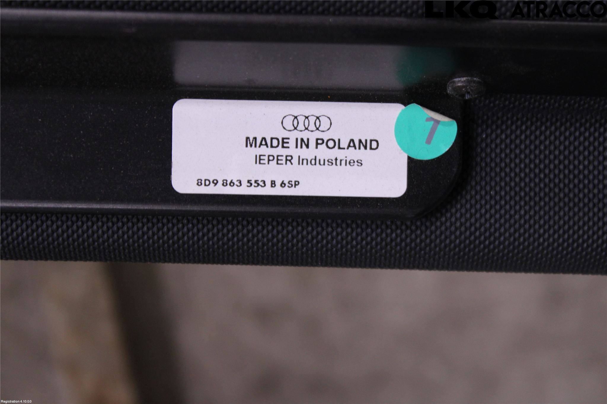 Audi A4/S4 94-99 Innr Innsyn Beskytelse Stv