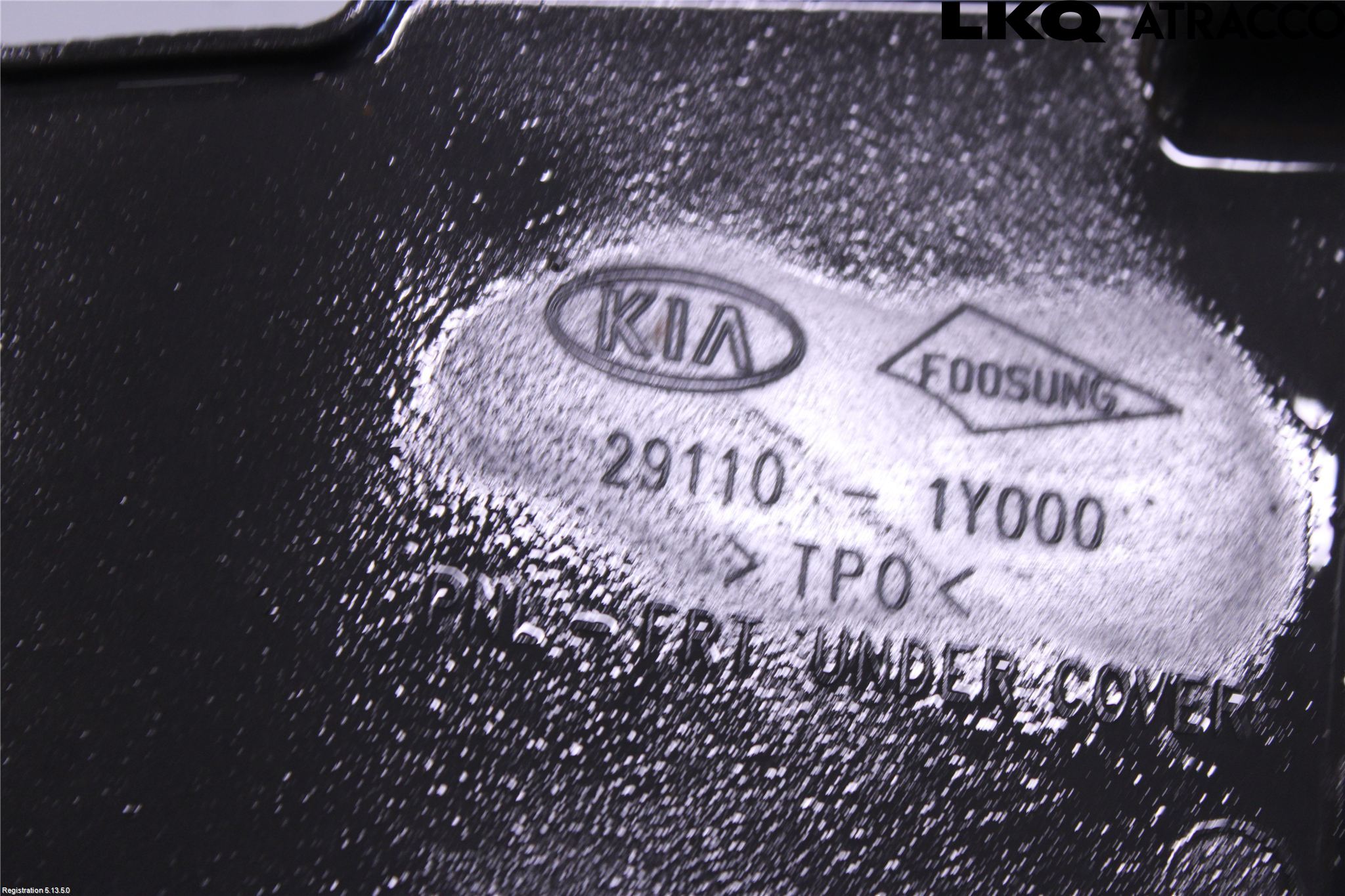 Kia PICANTO 12-17 Bunnplate U Motor-Gear-Dørk