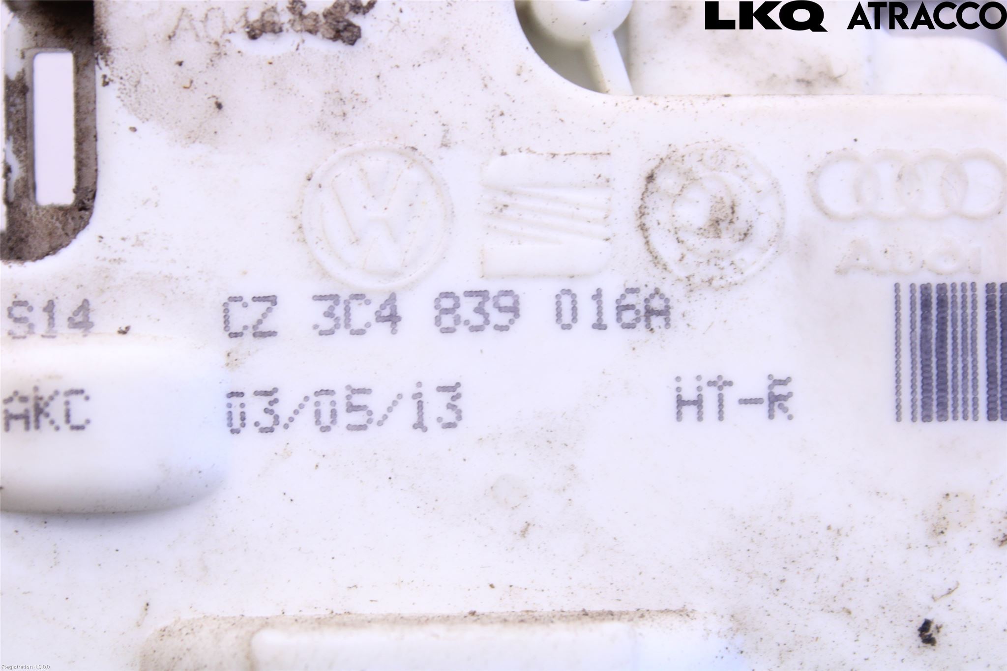 Volkswagen VW PASSAT 11-14 Dørlås - Låsekasse