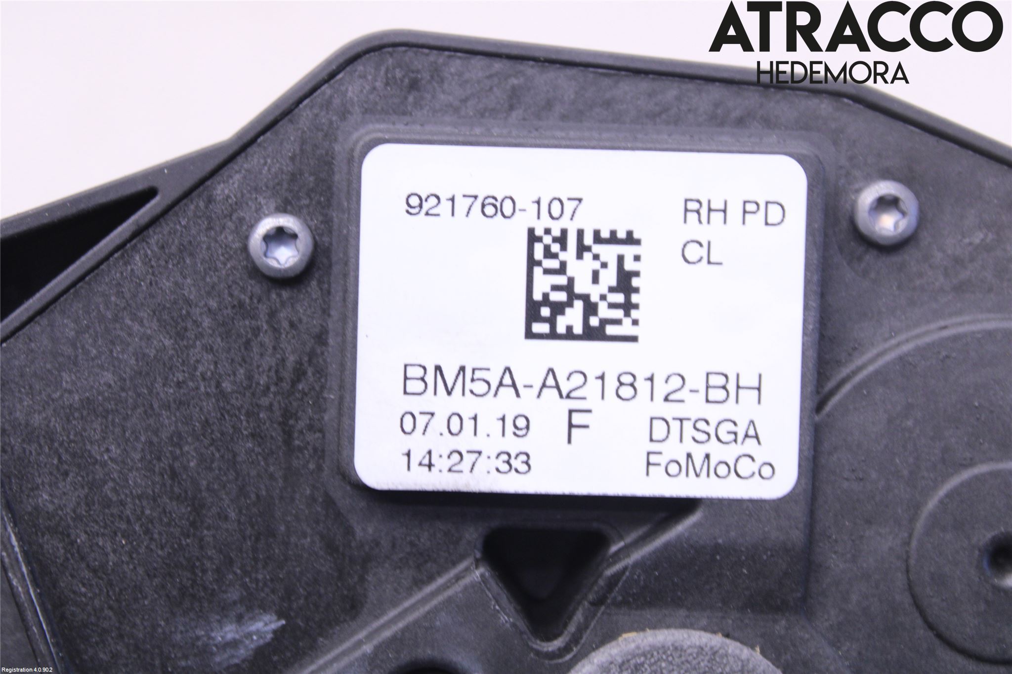 Ford KUGA 17-19 Dørlås - Låsekasse