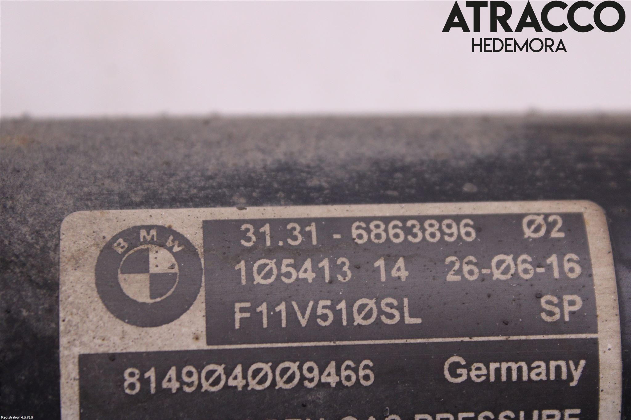 BMW 5 F10/F11/F18 09-17 Fjærbein Foran Høyre