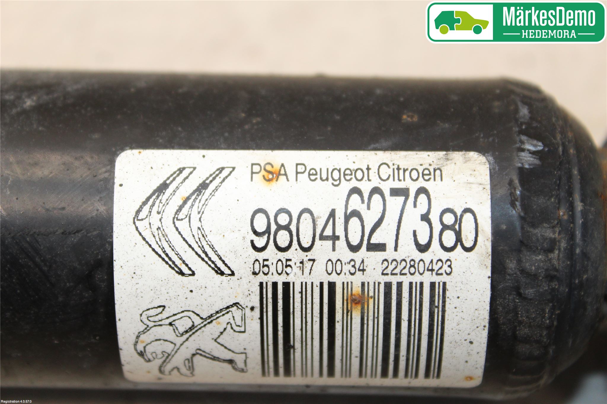 Peugeot PEUGOT 208 16-19 Støtdemper Bak
