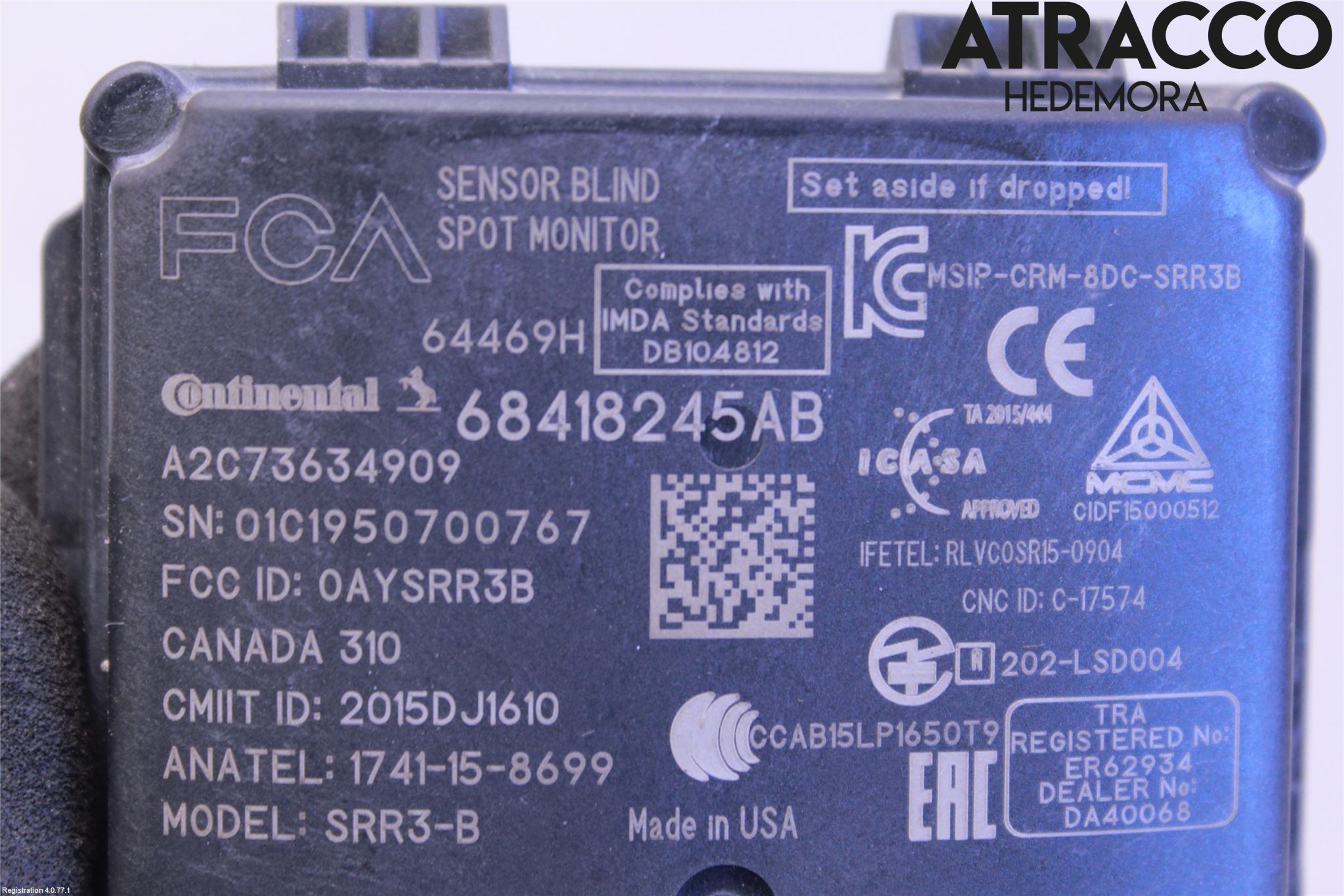 Jeep GRAND CHEROKEE 10-20 Sensor Øvrig