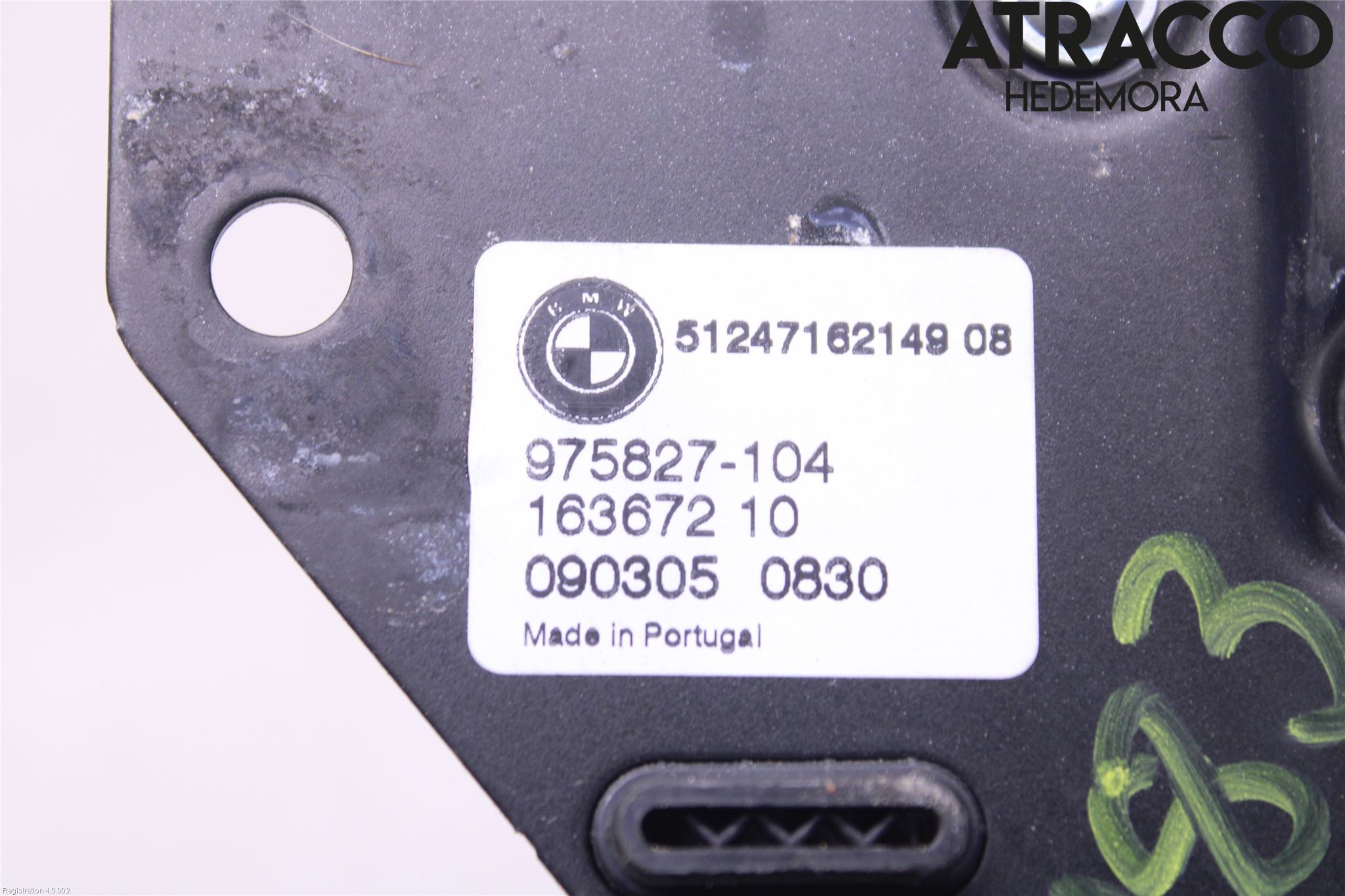 BMW X5 E70 07-13 Bakluke Handtak Indre