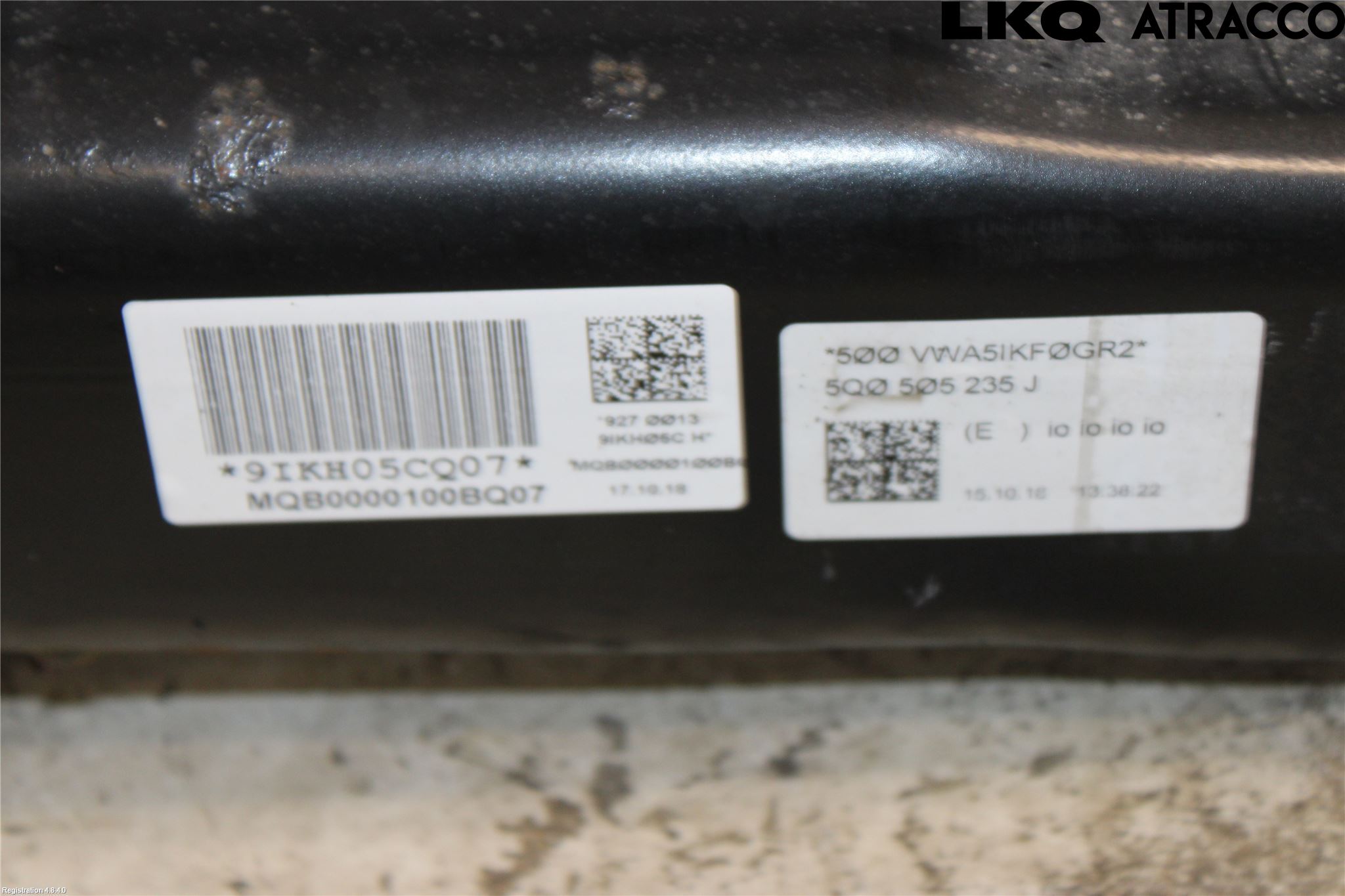 Volkswagen VW TIGUAN 16-24 Bakaksel Feste Travers-Ramme