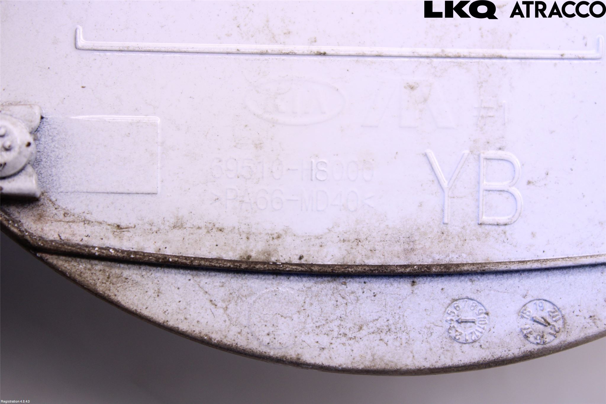 Kia RIO 17- Drivstoff Tankluke
