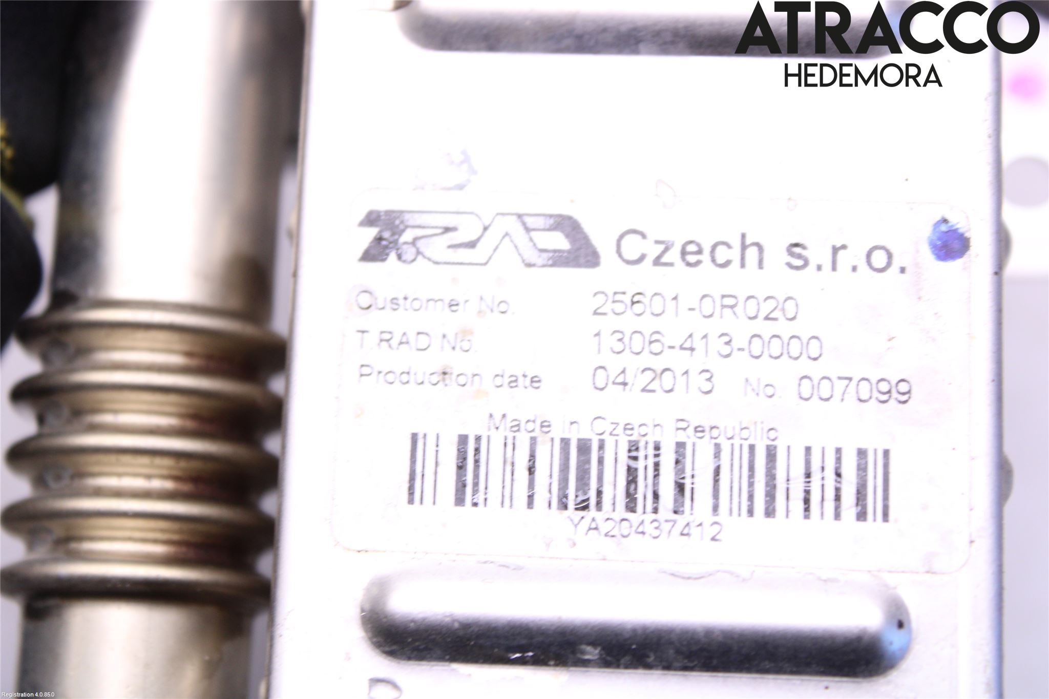 Toyota AVENSIS 09-15 Eksos Kjøler