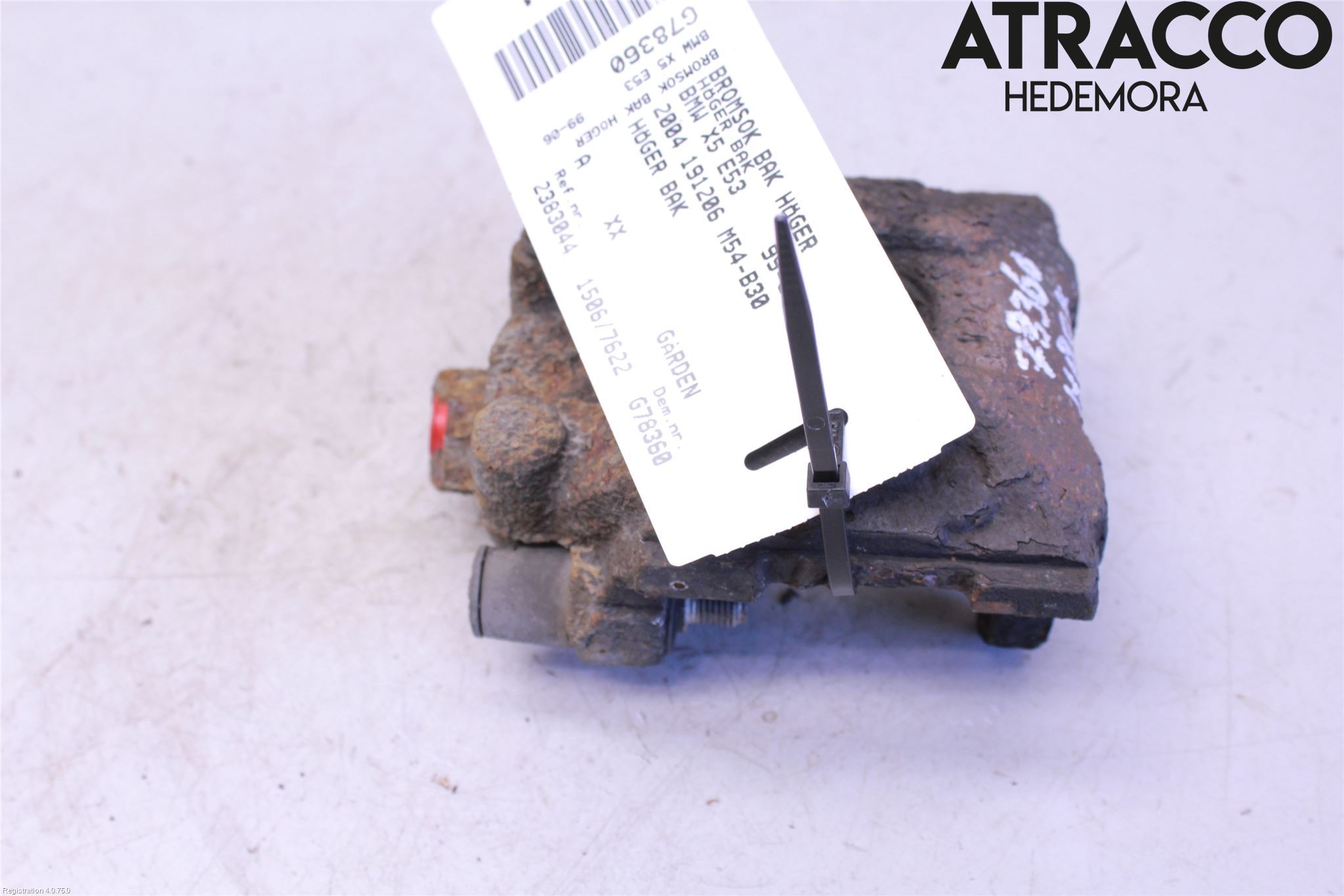 BMW X5 E53     99-06 Bremsecaliper Bak Høyre