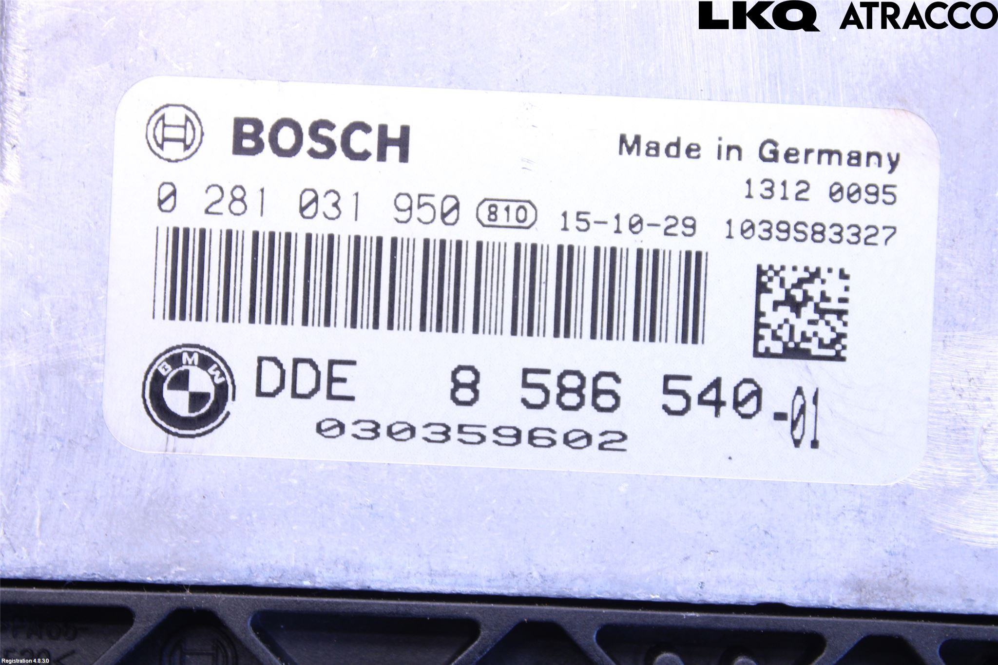 BMW X6 F16 14-19 Styreenhet Dieselpumpe
