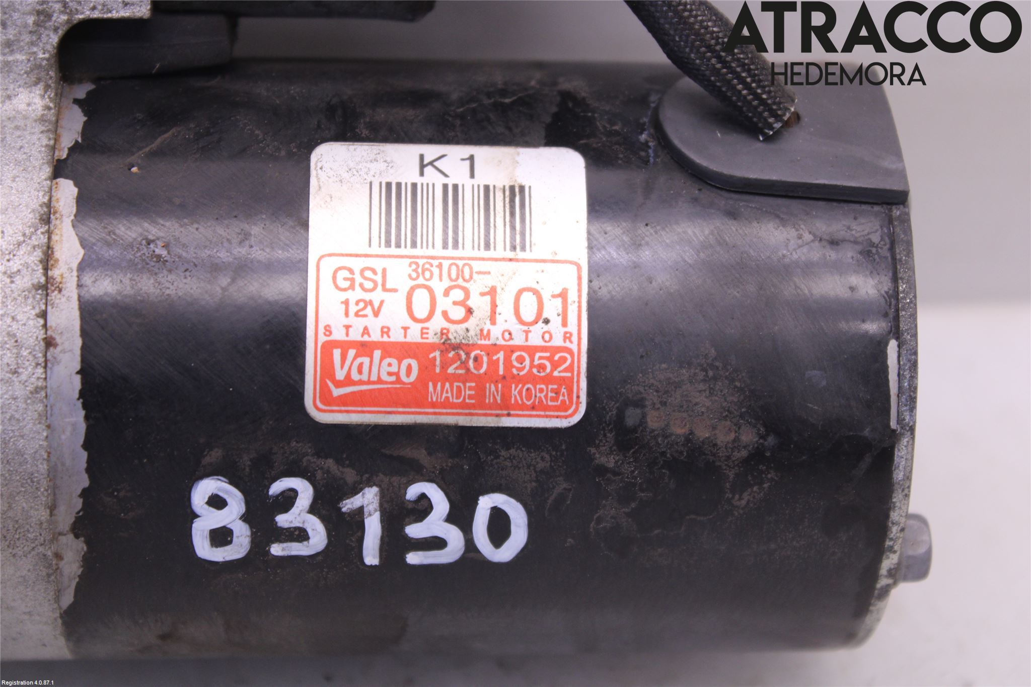 Kia RIO 12-16 Startmotor