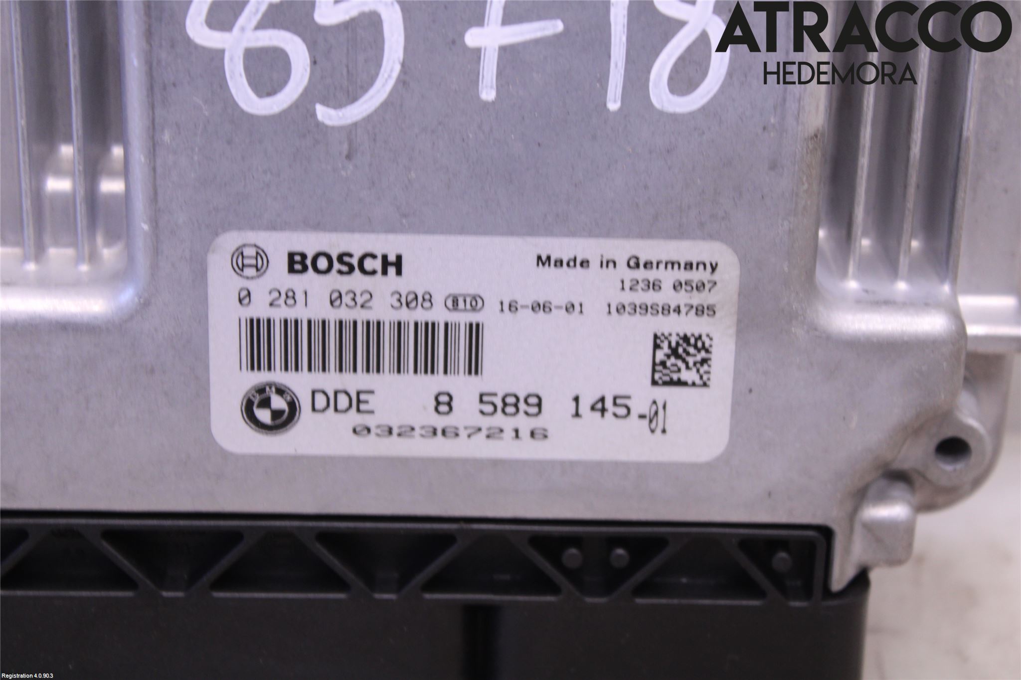 BMW 3 F30/F31/F80 12-19 Styreenhet Dieselpumpe