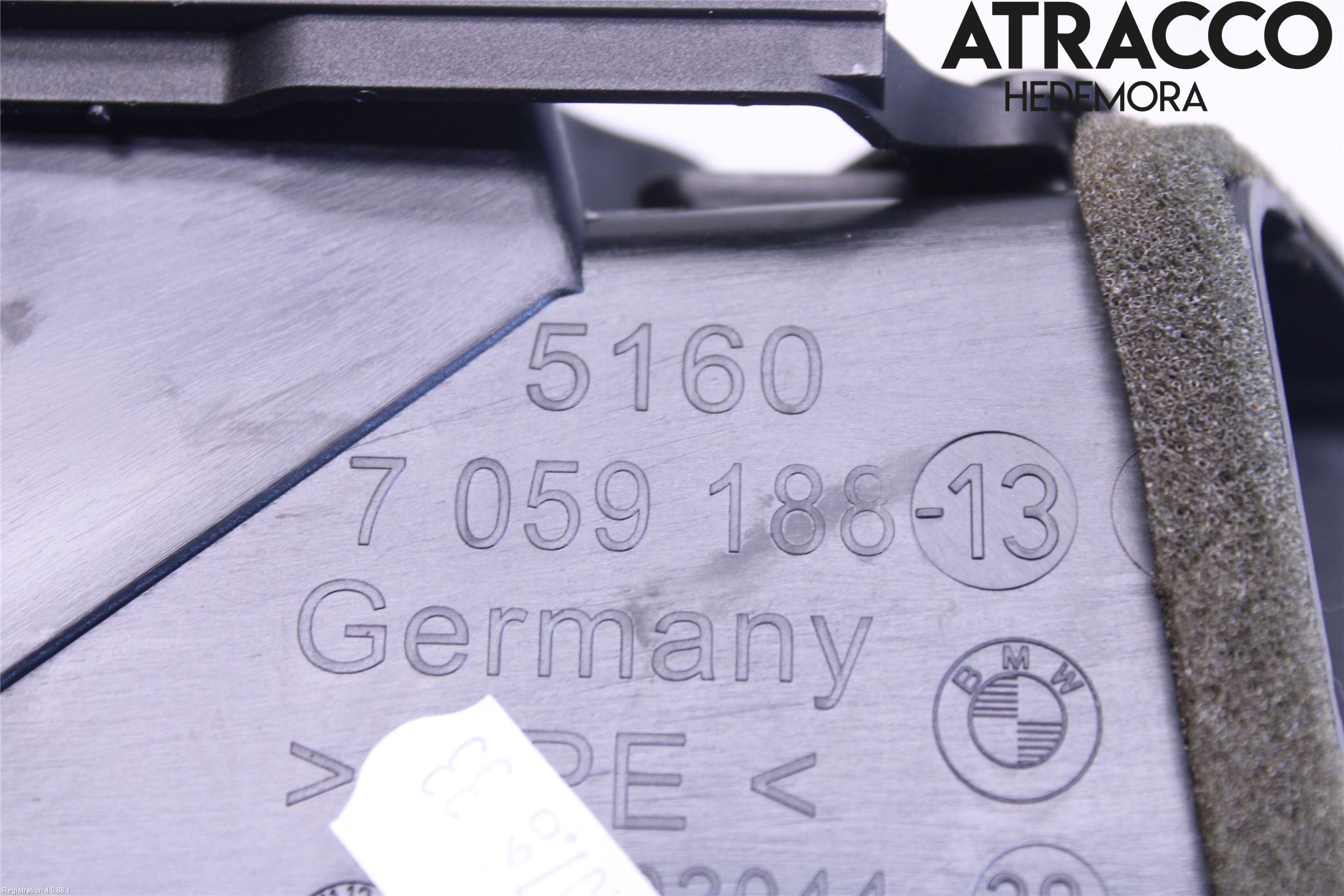 BMW 1 E82/88 Coupé/Cab 06-13 Dashbord Kanal - Dyse