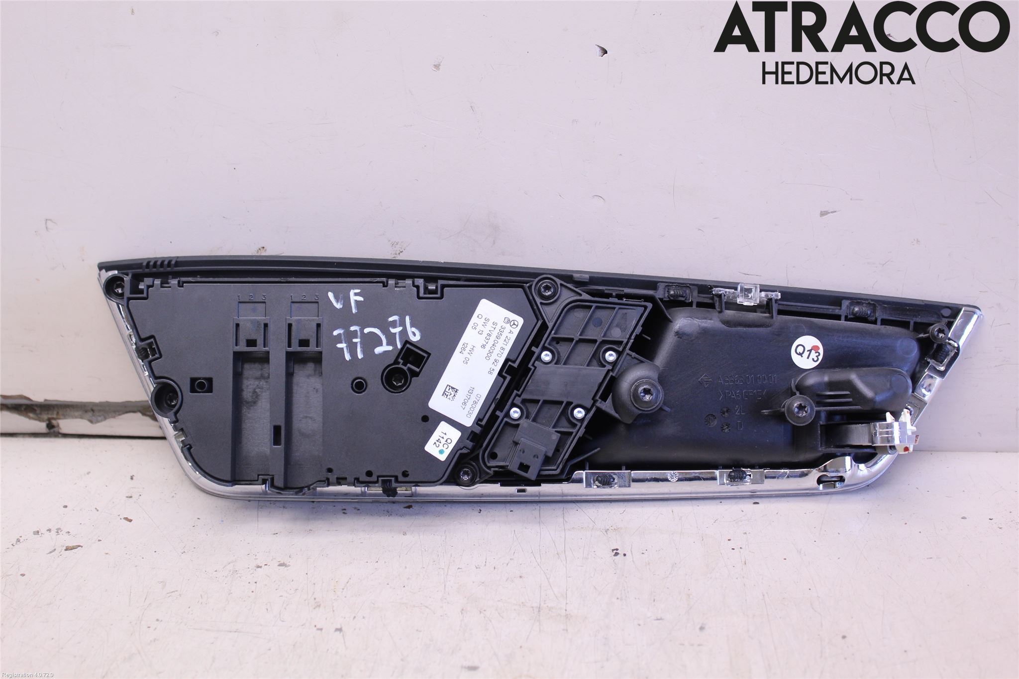 Mercedes-Benz MB S-KLASS (W221) 05-13 Bryter Sete Regulering