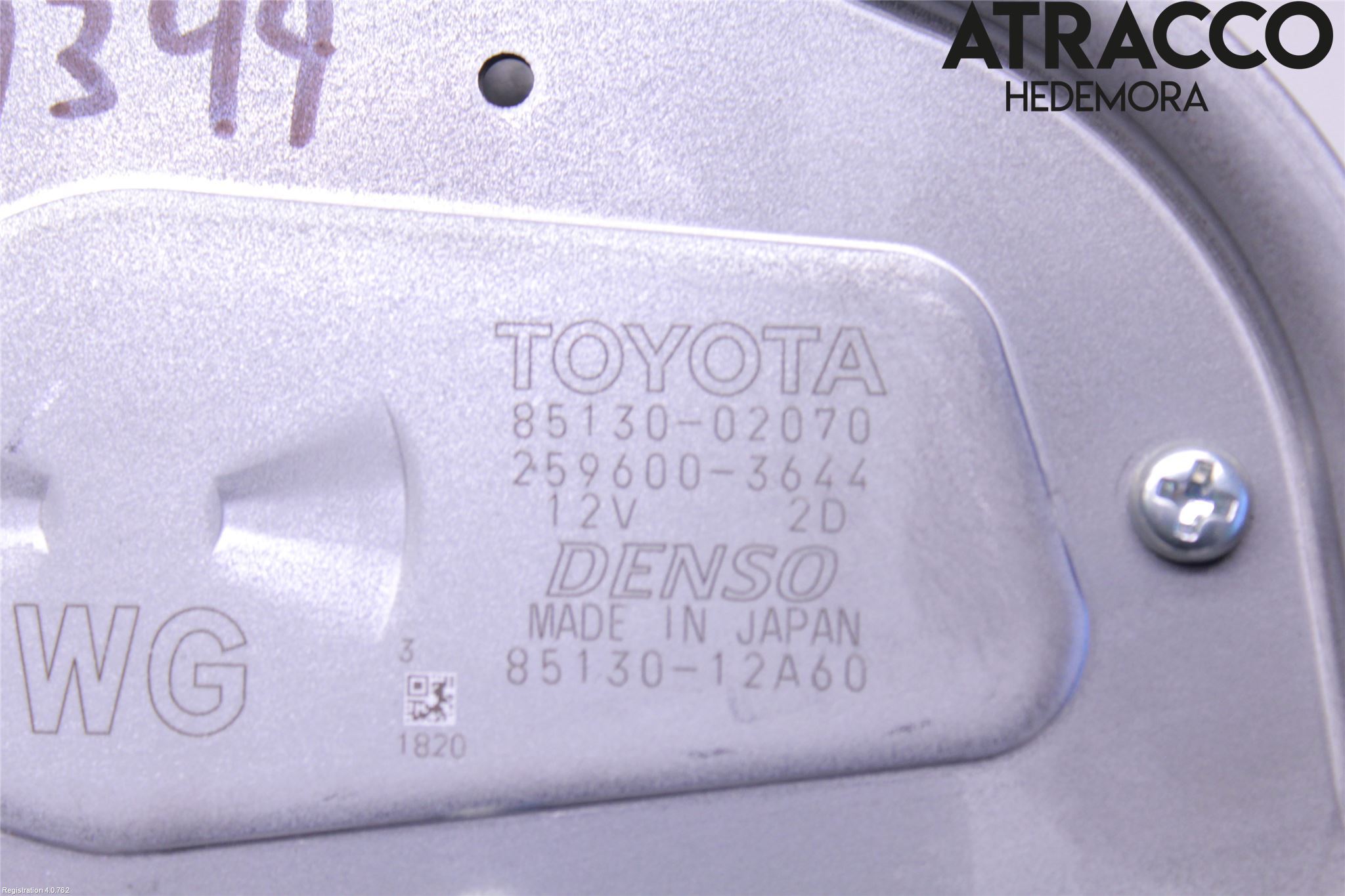Toyota COROLLA 19- Viskermotor Bakluke