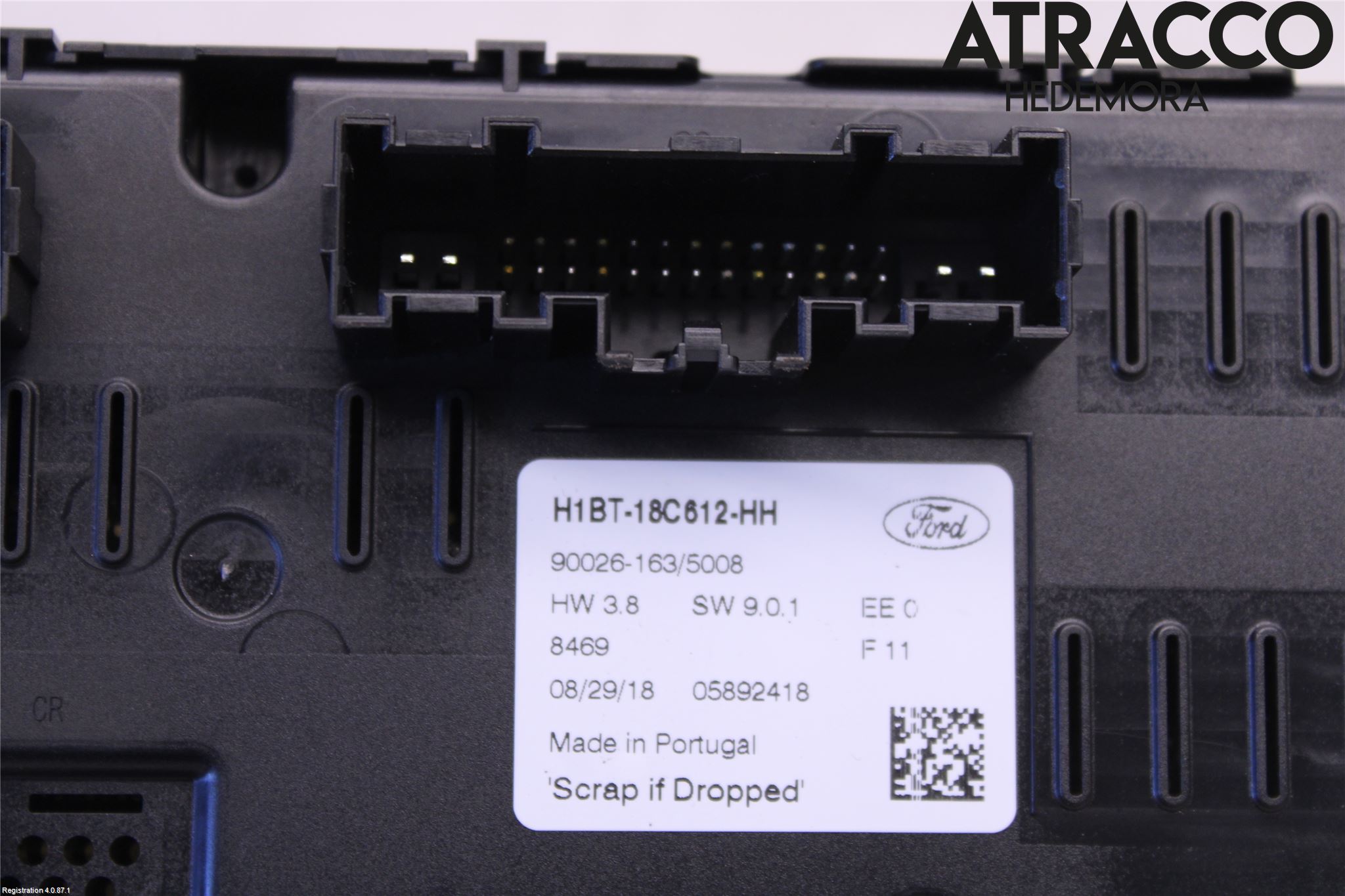 Ford FIESTA (VII) 18-23 Varme Ac Betjening-Display