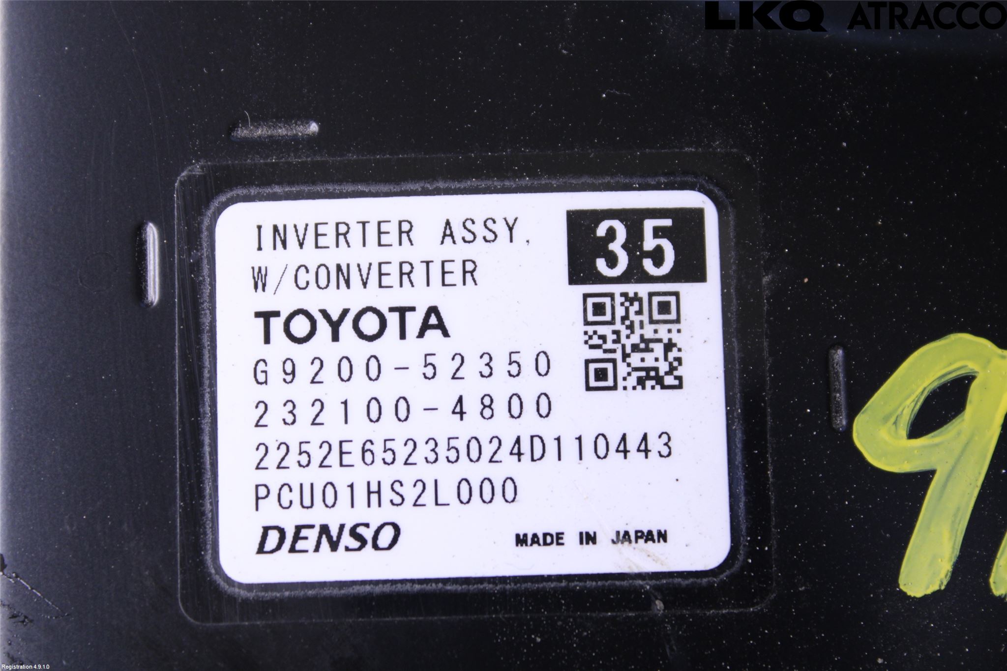 Toyota YARIS XP21 20- Hybridconverter