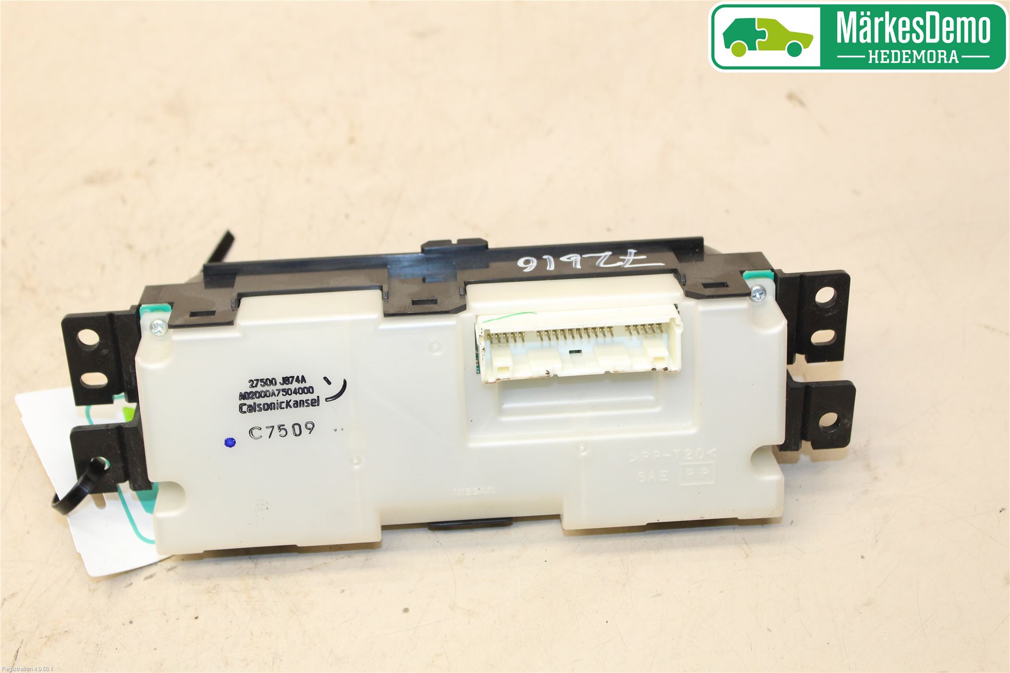 Nissan X-TRAIL 08-14 Varme Ac Betjening-Display