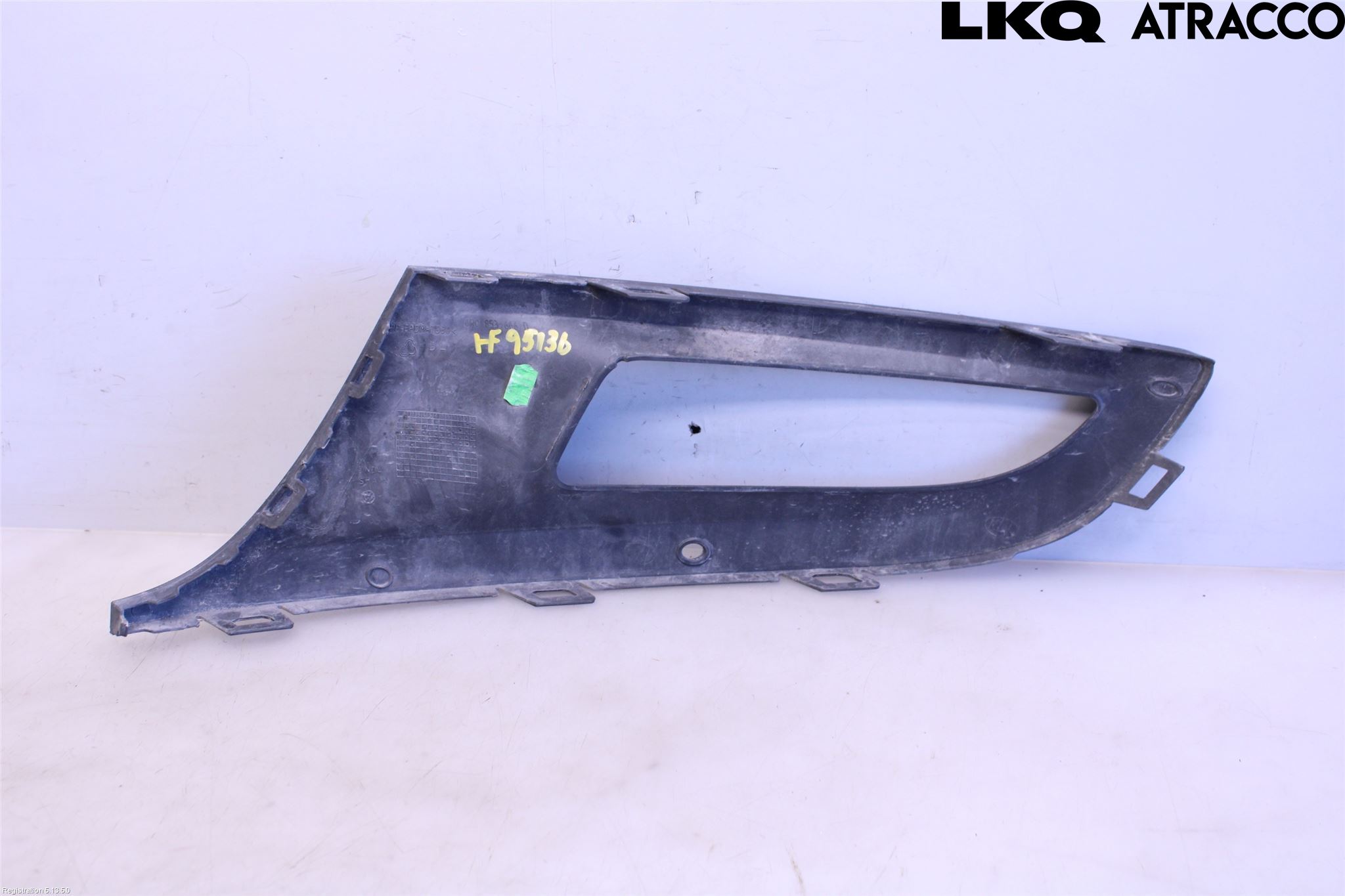 Volkswagen VW POLO 10-17 Frontlykt Kurve-Tåkelys Ramme