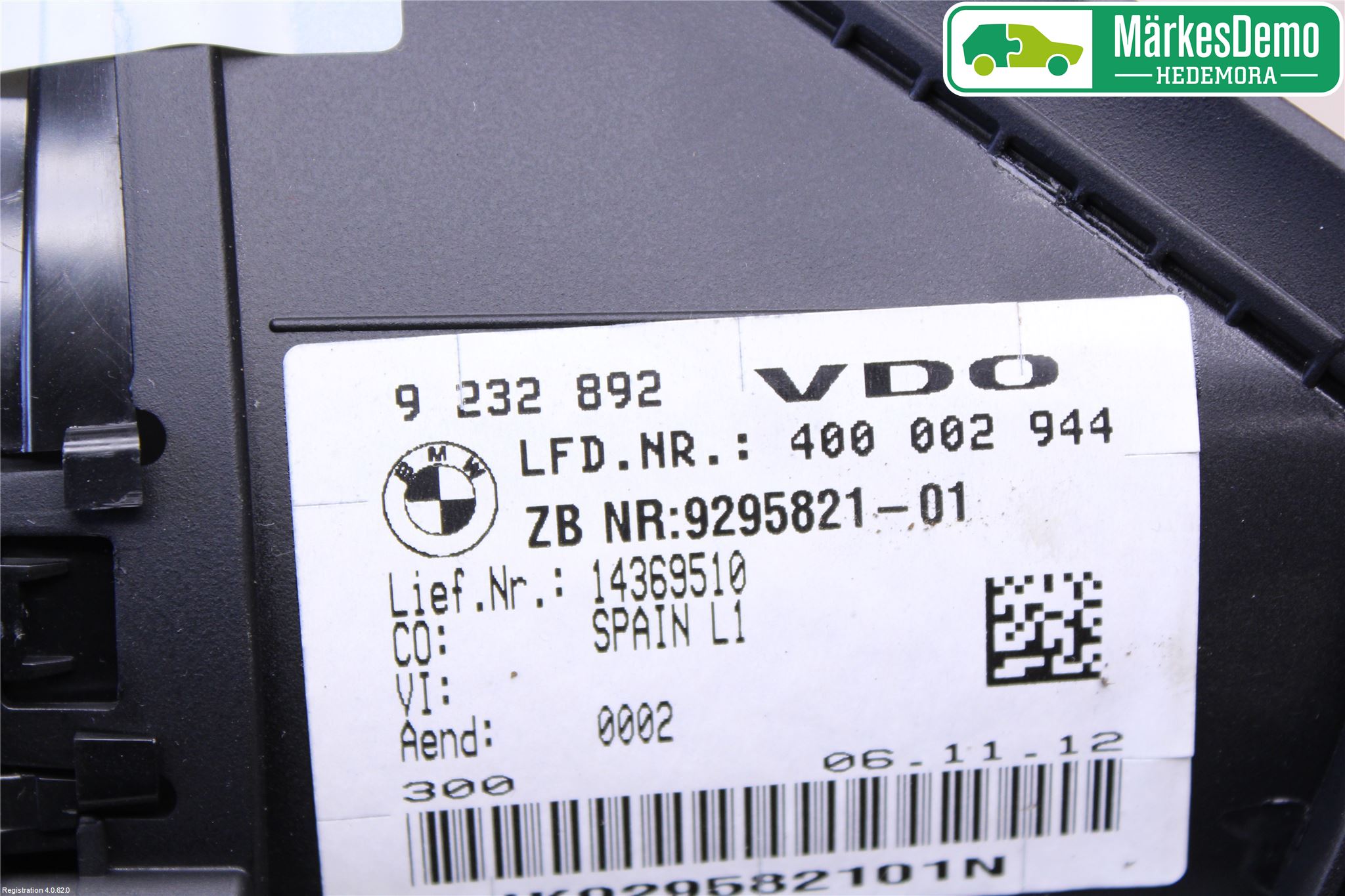 BMW 1 F20/F21 11-19 Instr Kombinert
