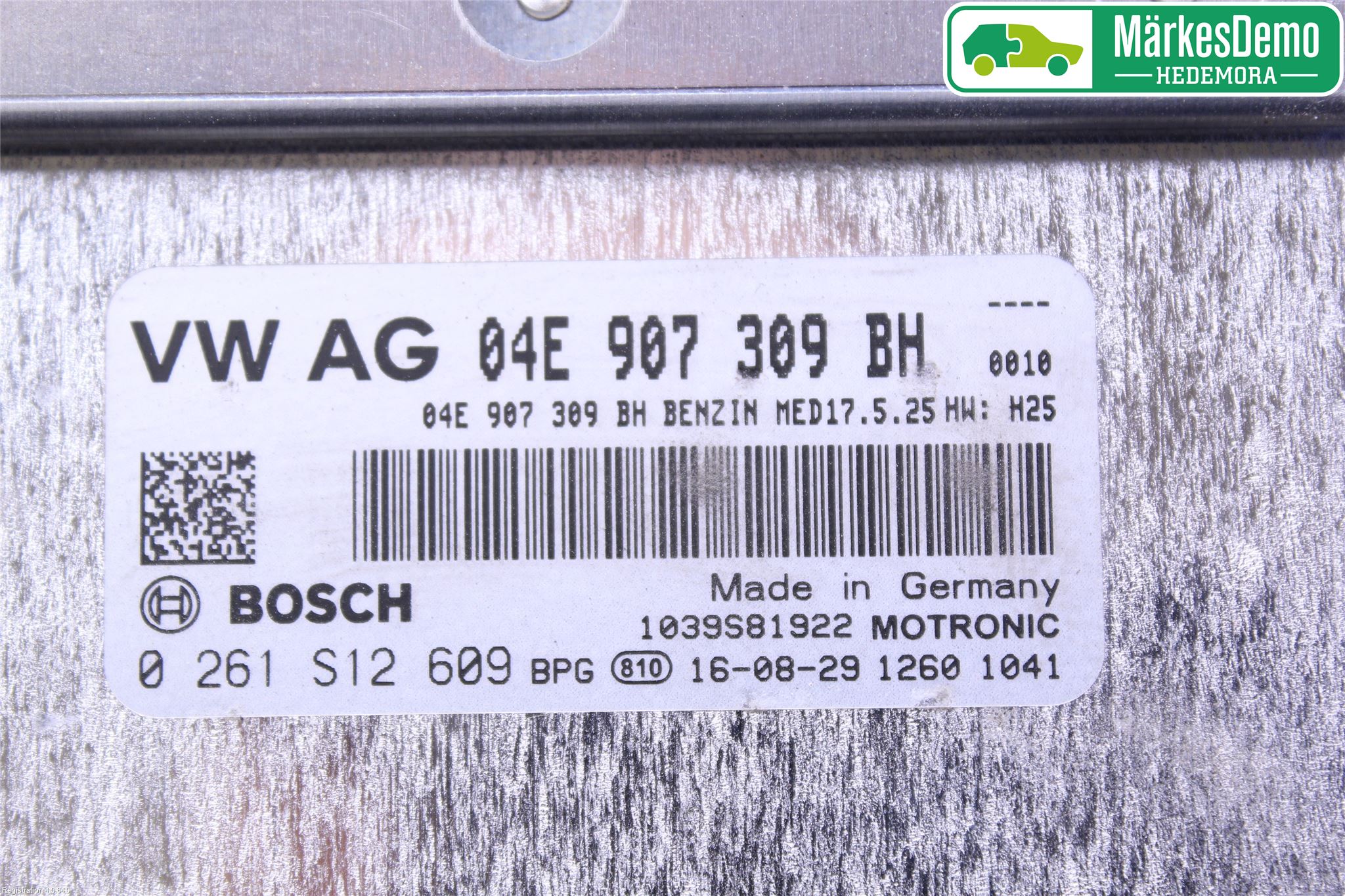 Volkswagen VW GOLF / E-GOLF VII 13-20 Styreenhet Innsprøytning
