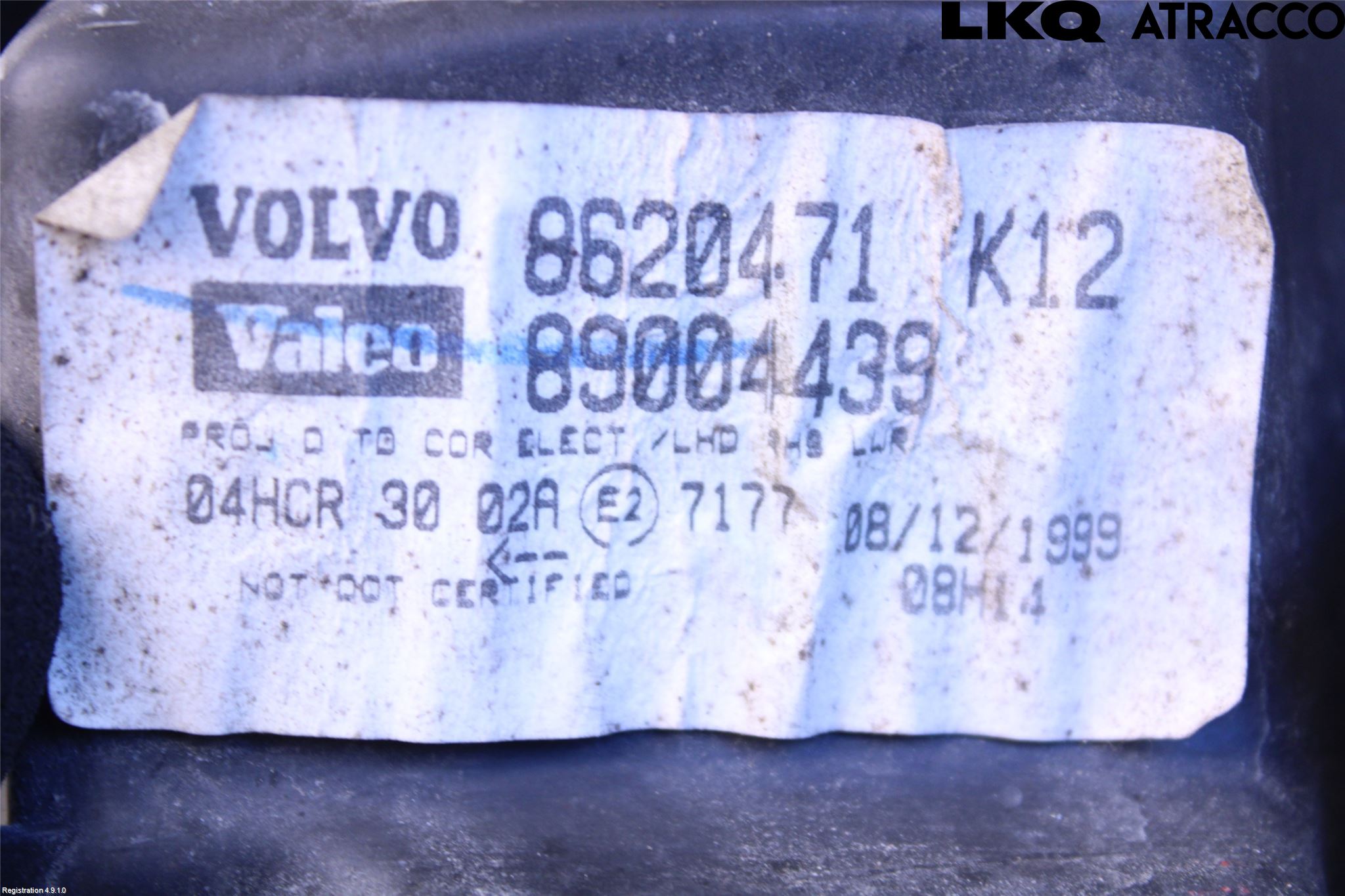 Volvo S80 99-03 Frontlykt Høyre