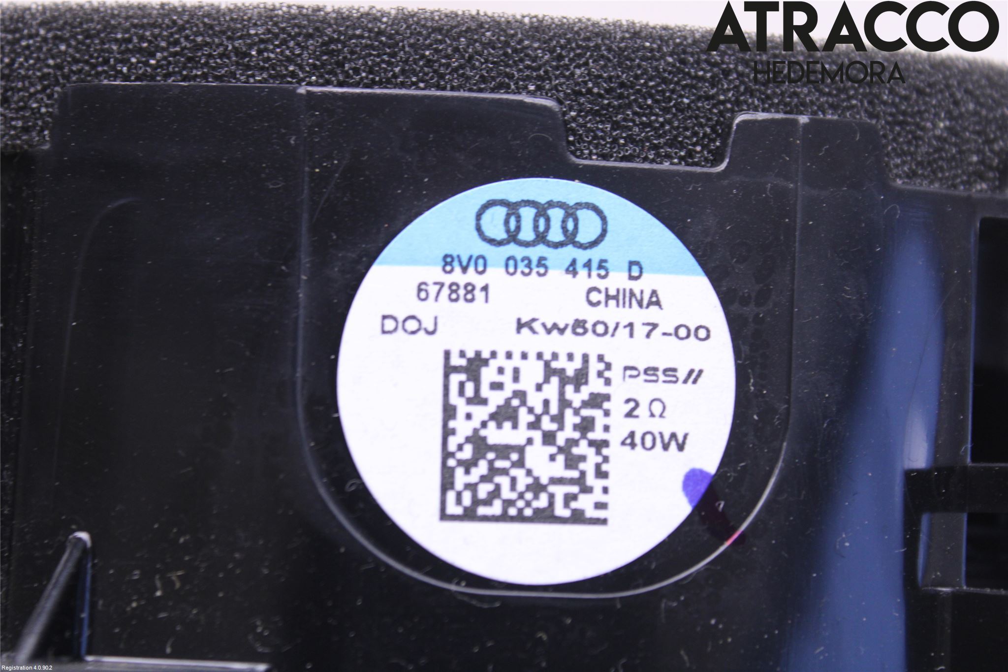 Audi A3/S3 8V 13-20 Innr Høyttaler