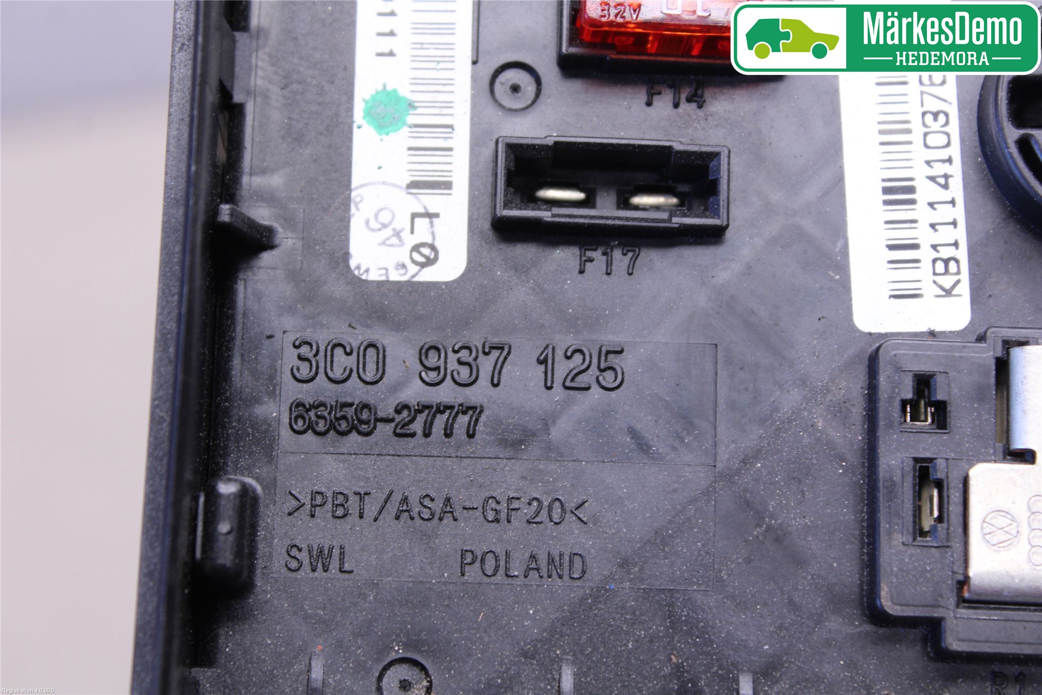 Volkswagen VW SHARAN 11- Sikringsboks - Elsentral