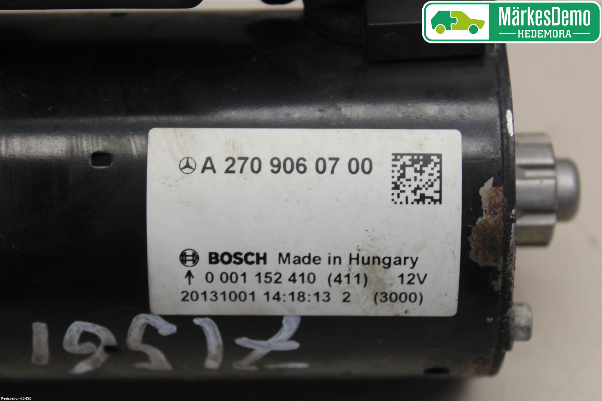 Mercedes-Benz MB A-KLASS (W176) 13-18 Startmotor