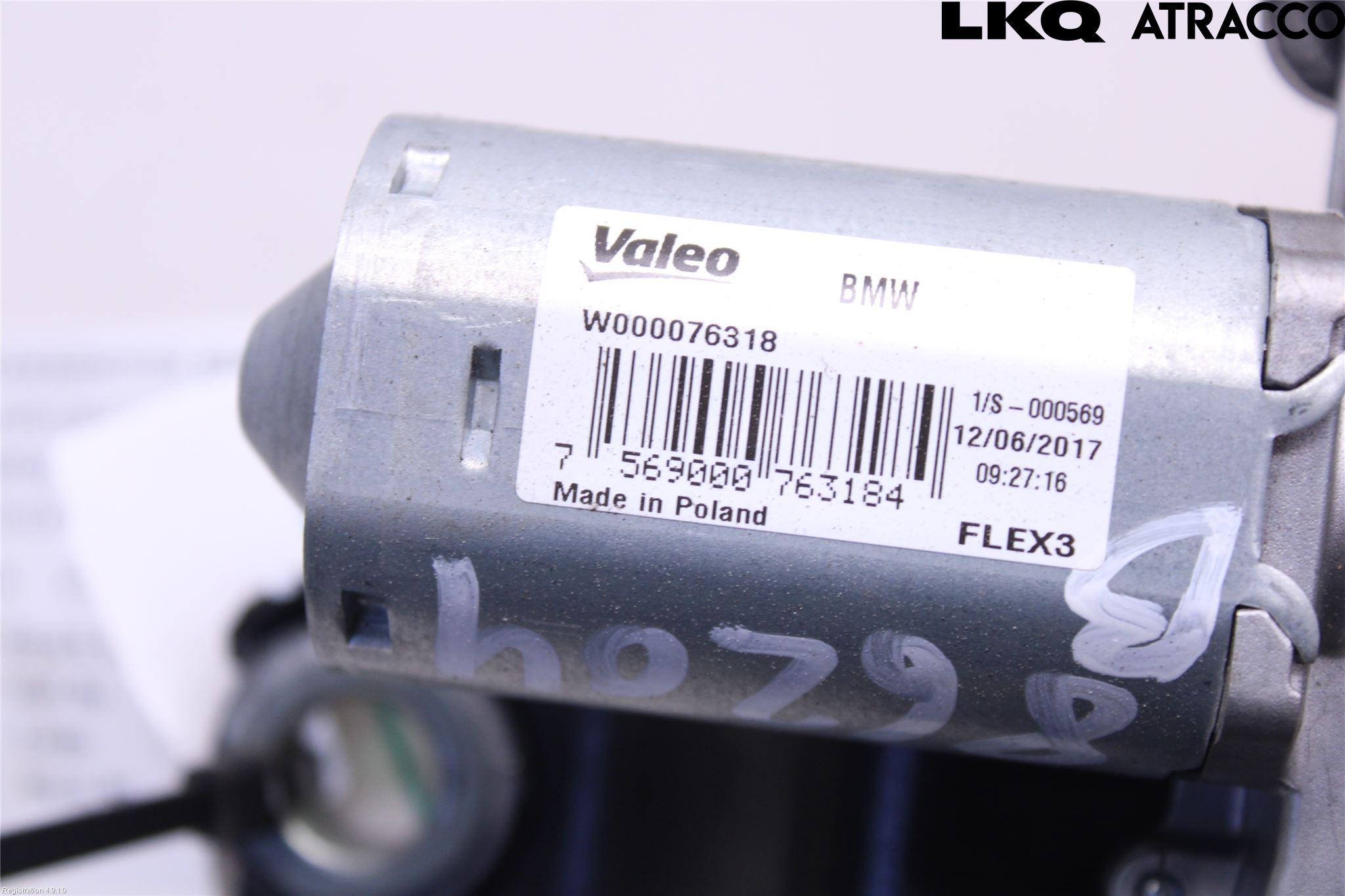 BMW 5 G30/G31/F90 17-23 Viskermotor Bakluke