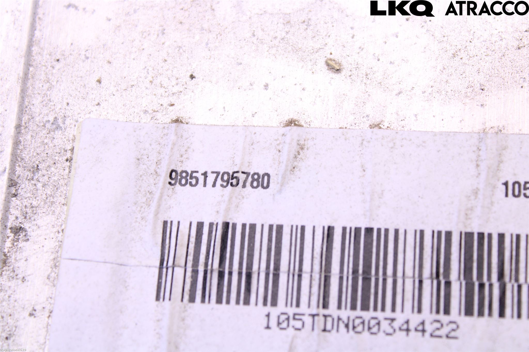 Opel CORSA F, CORSA-E 20- Motorbjelke (Langs Gående )