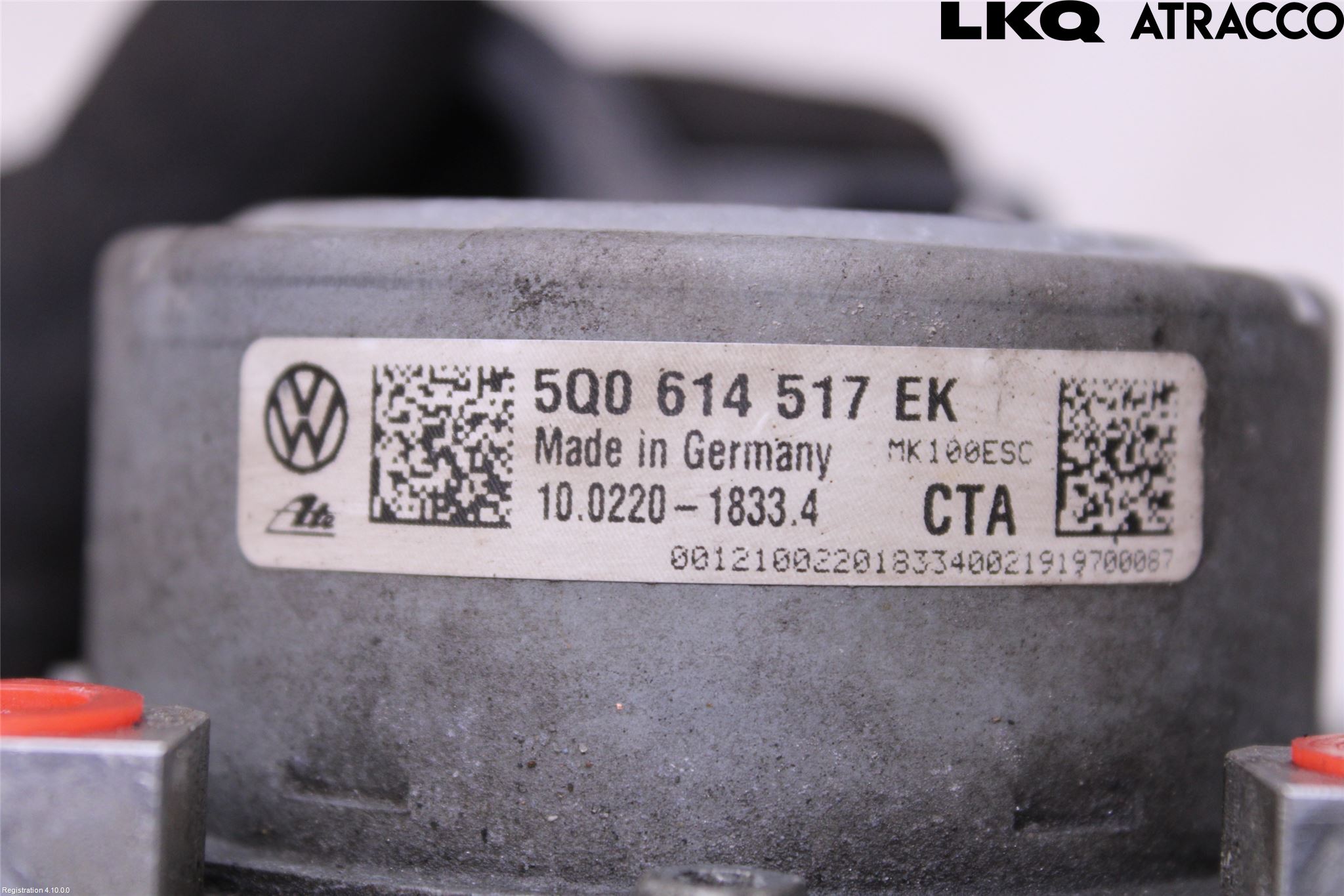 Volkswagen VW GOLF / E-GOLF VII 13-20 Abs Hydraulikkaggregat