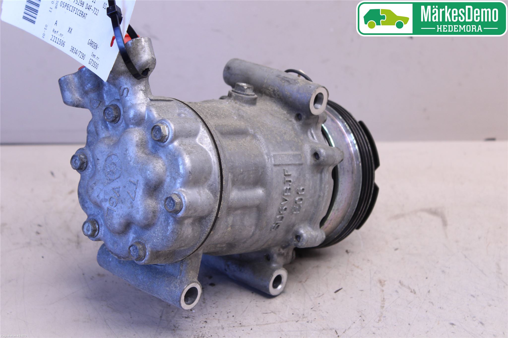 Renault CLIO II 01-08 Varme Ac Kompressor