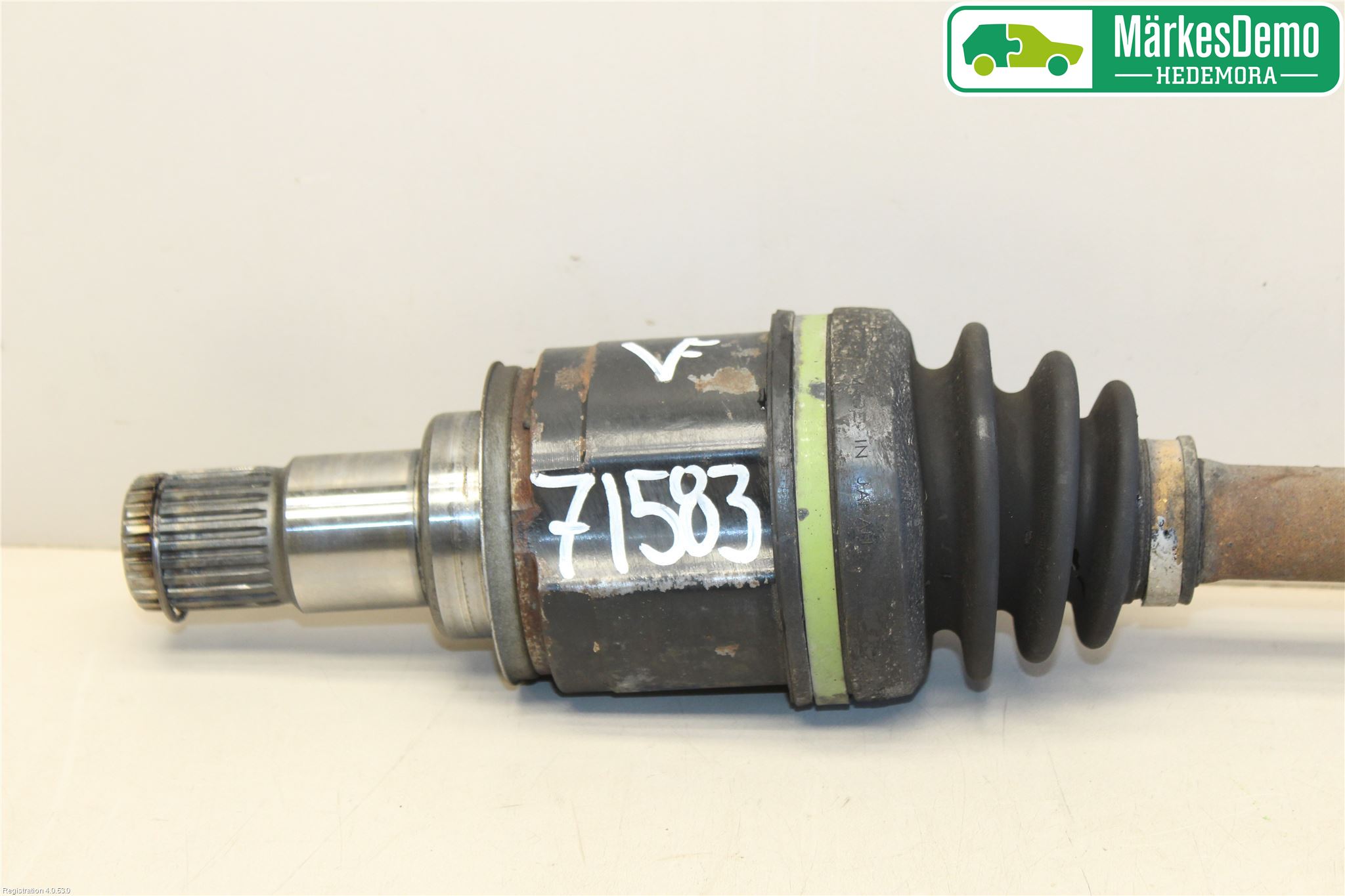 Mitsubishi LANCER 07-14 Drivaksel Foran Kompl Venstre