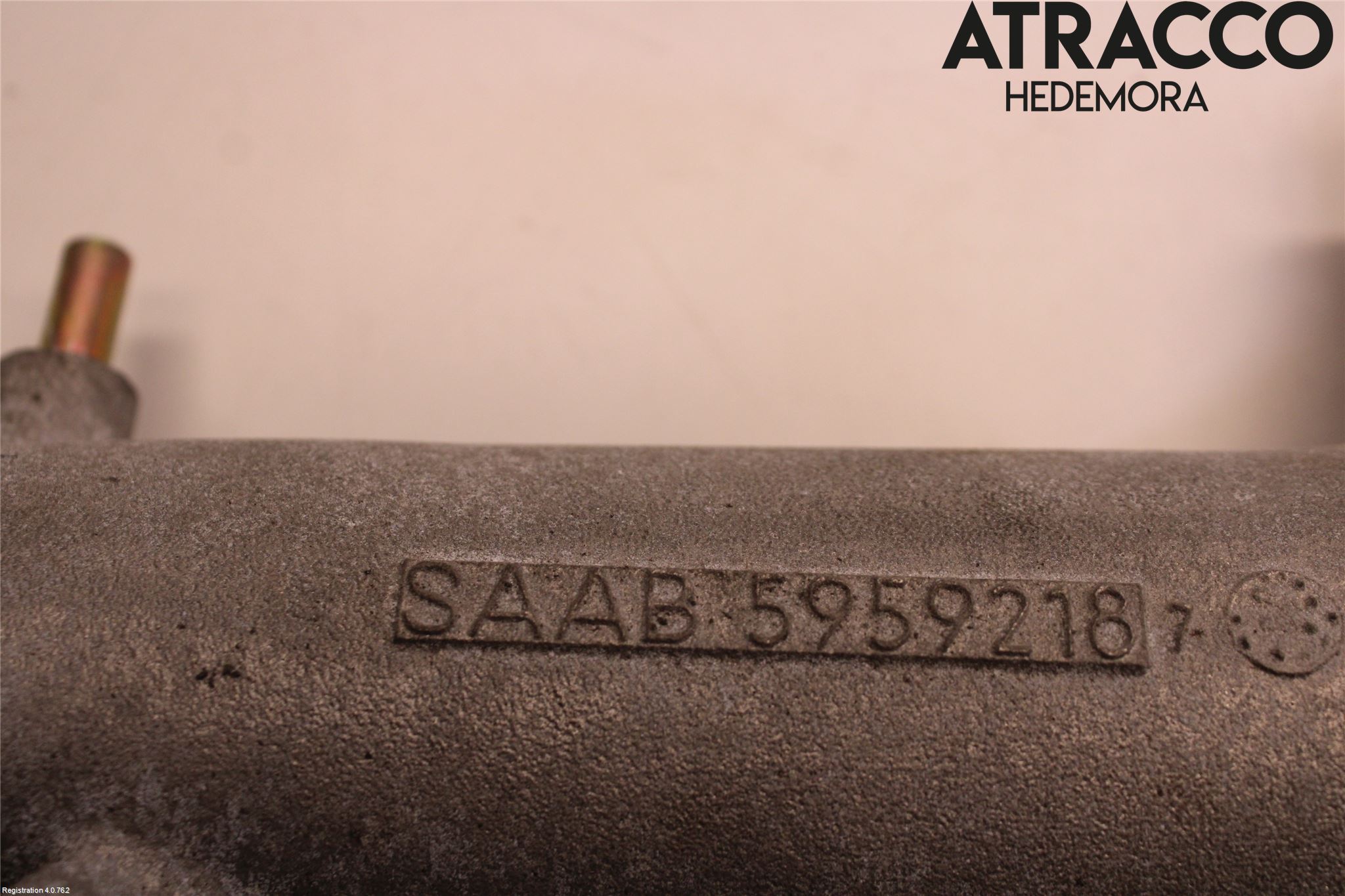 Saab 9-5 -05 Intercooler Rør-Slange